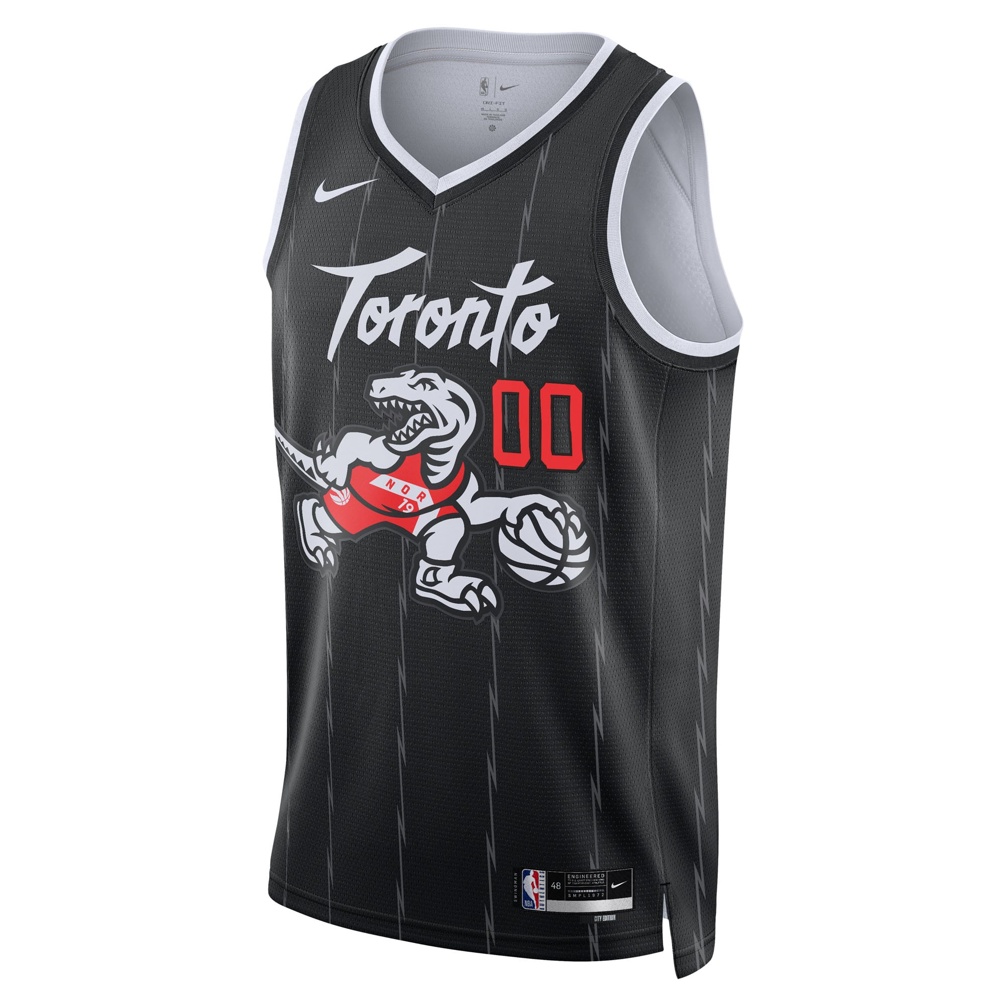 Toronto Raptors Black Basketball Jersey 2025/26 - Women's