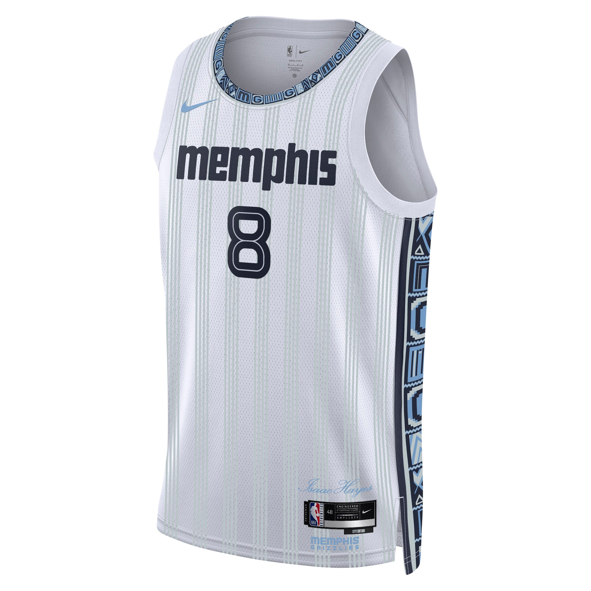 Jaren Jackson Jr Memphis Grizzlies White Jersey - Women's
