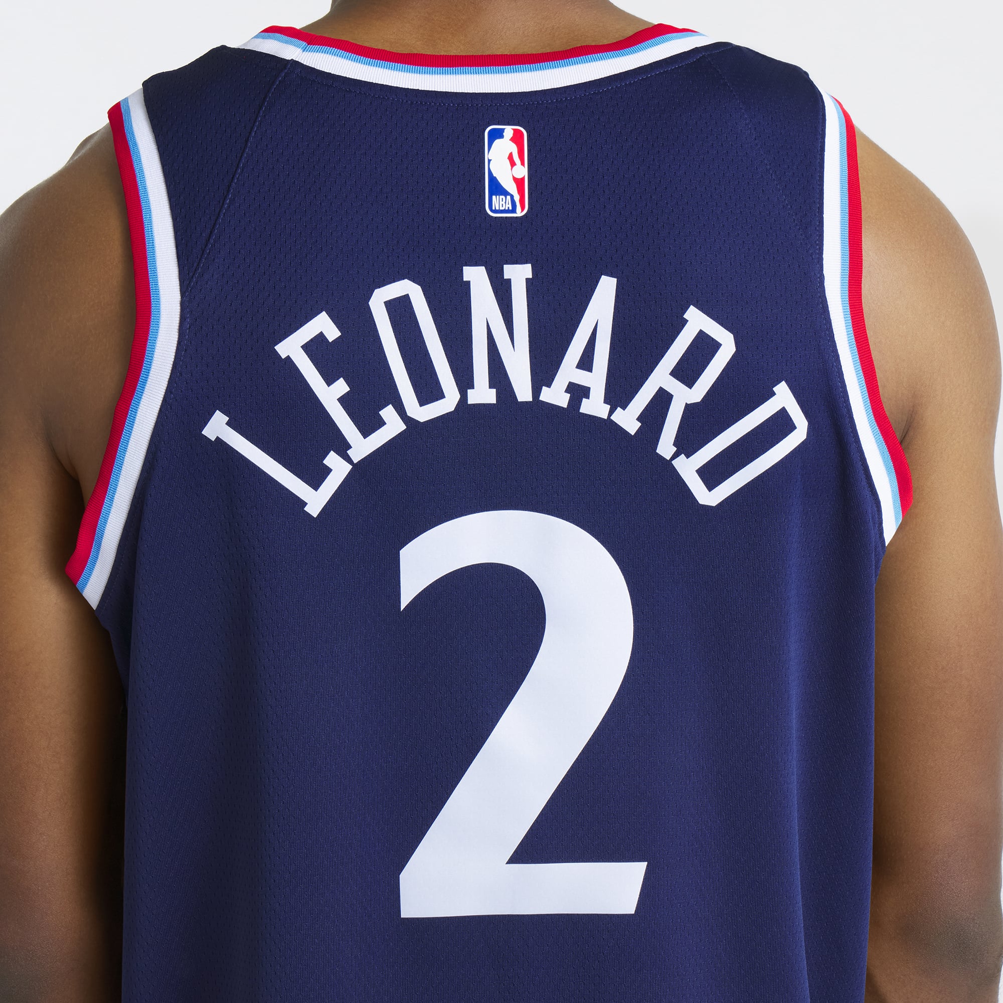 Kawhi Leonard LA Clippers Navy Basketball Jersey - Women's