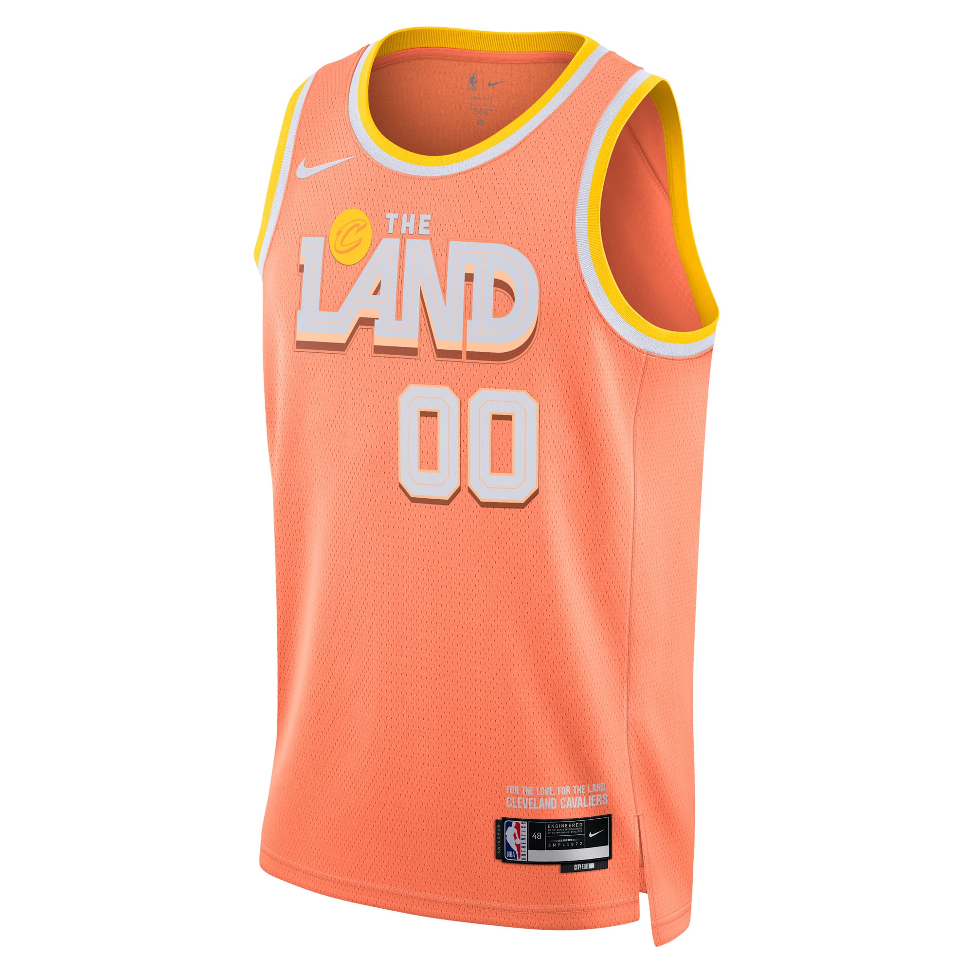 Cleveland Cavaliers Orange Basketball Jersey - Women's