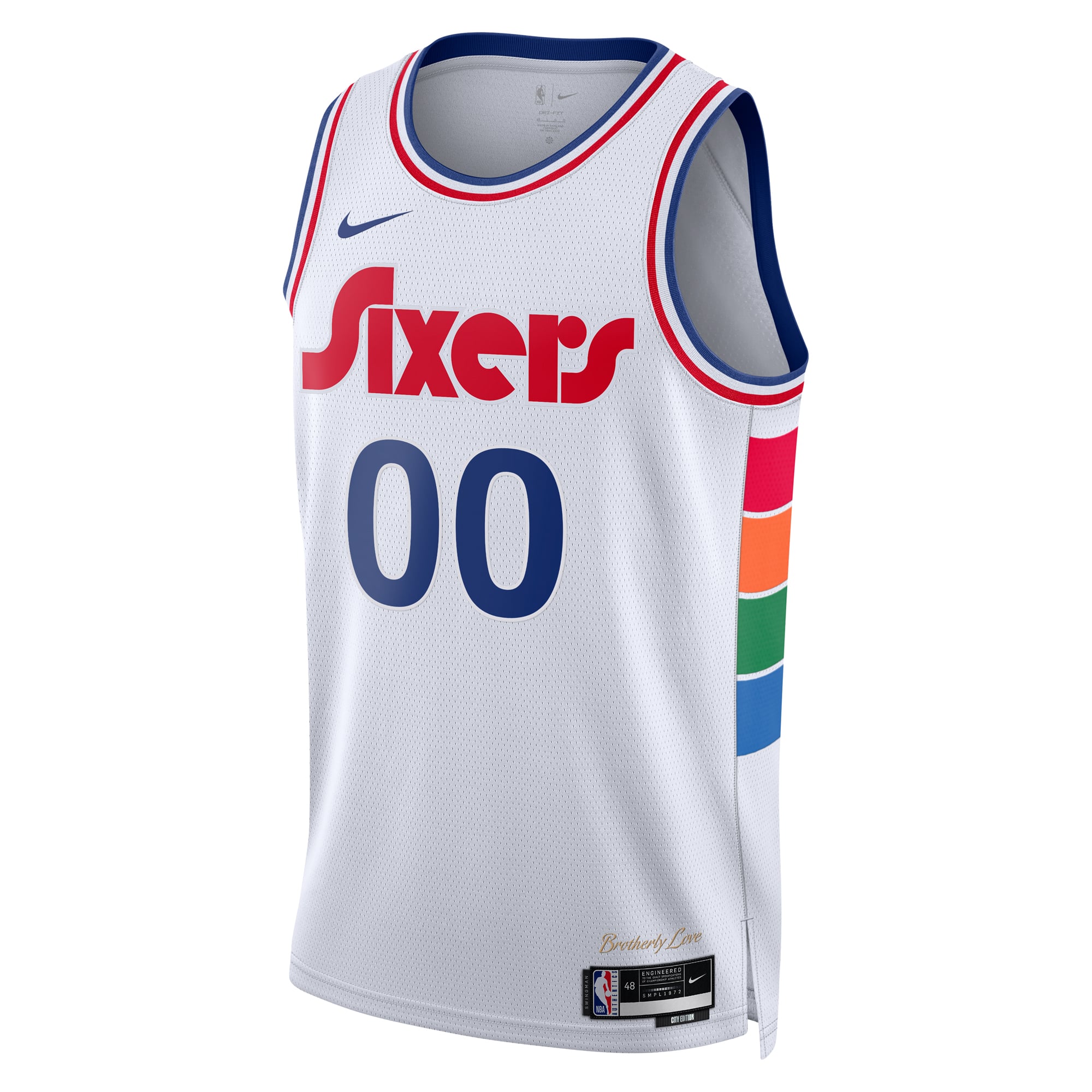 Philadelphia 76ers White Basketball Jersey 2024/25 - Women's