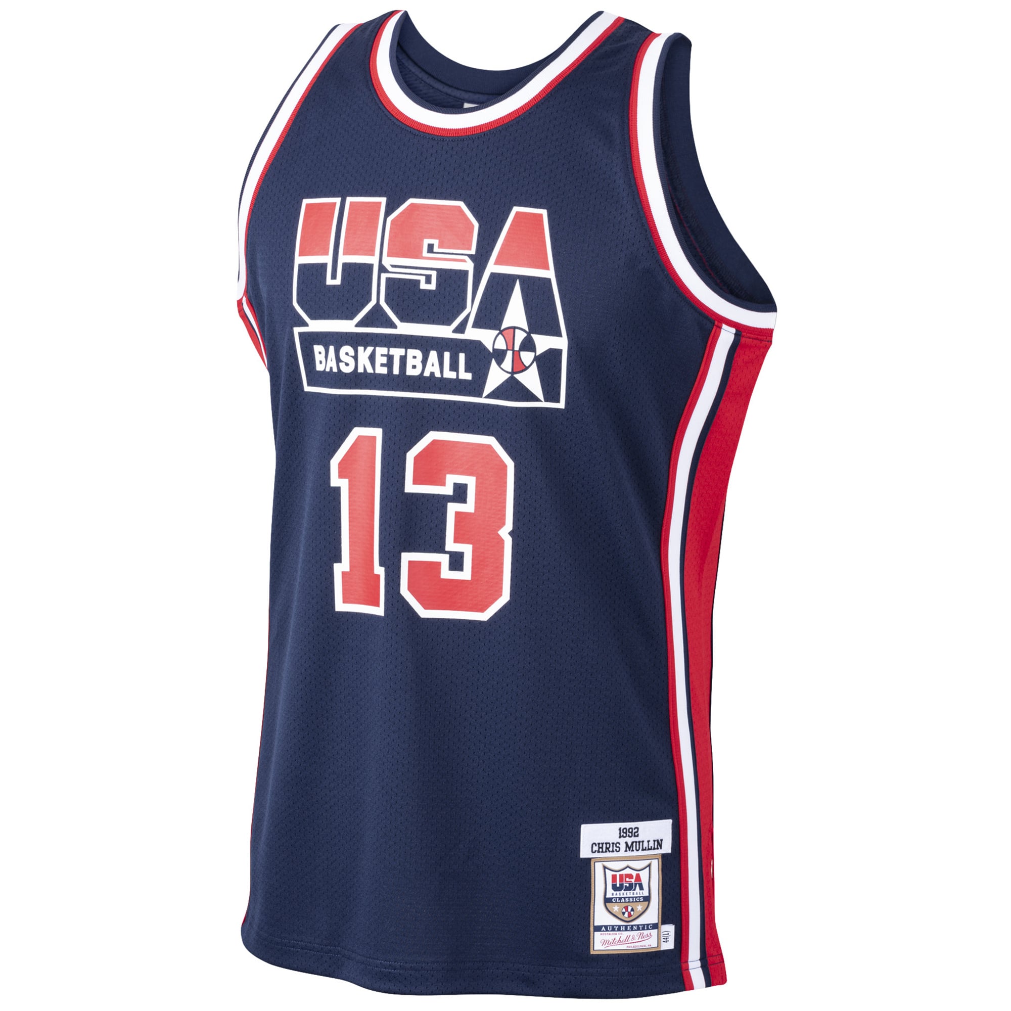 Chris Mullin Golden State Warriors Navy Jersey - Women's