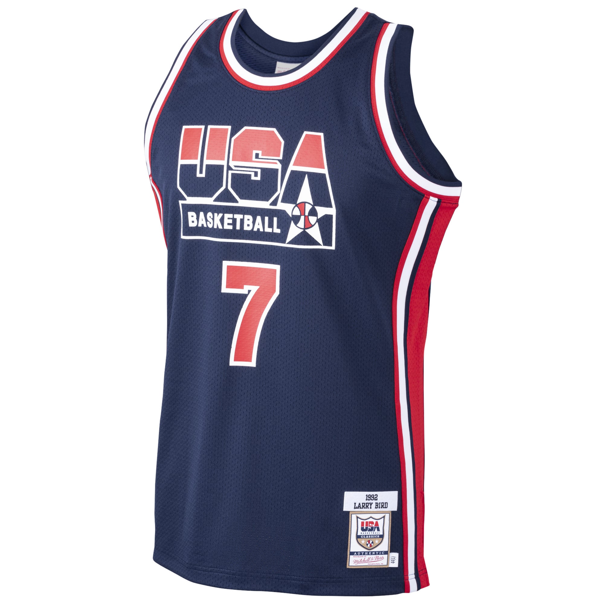 Larry Bird Boston Celtics Navy Basketball Jersey - Women's