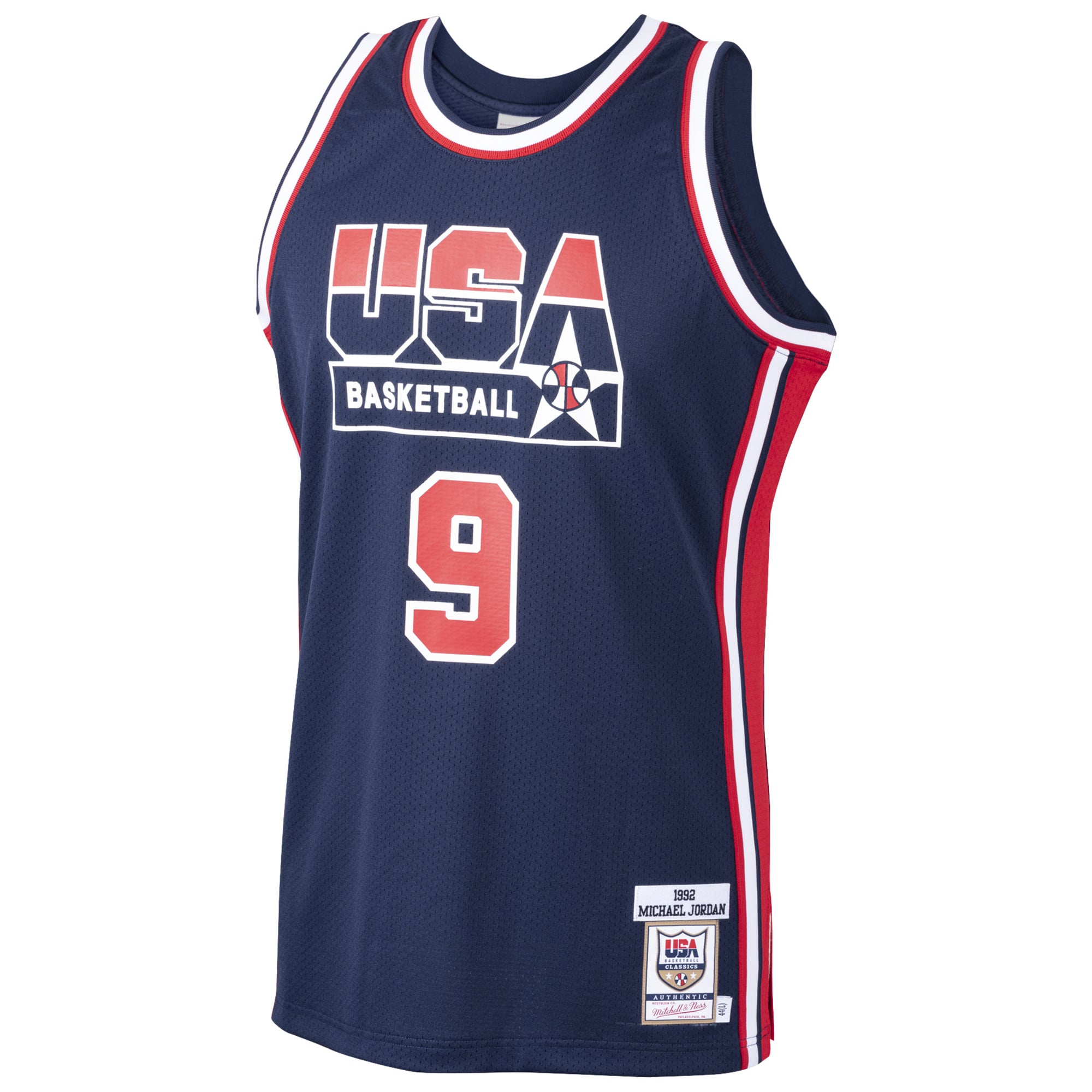 Michael Jordan Chicago Bulls Navy Basketball Shirt - Women's