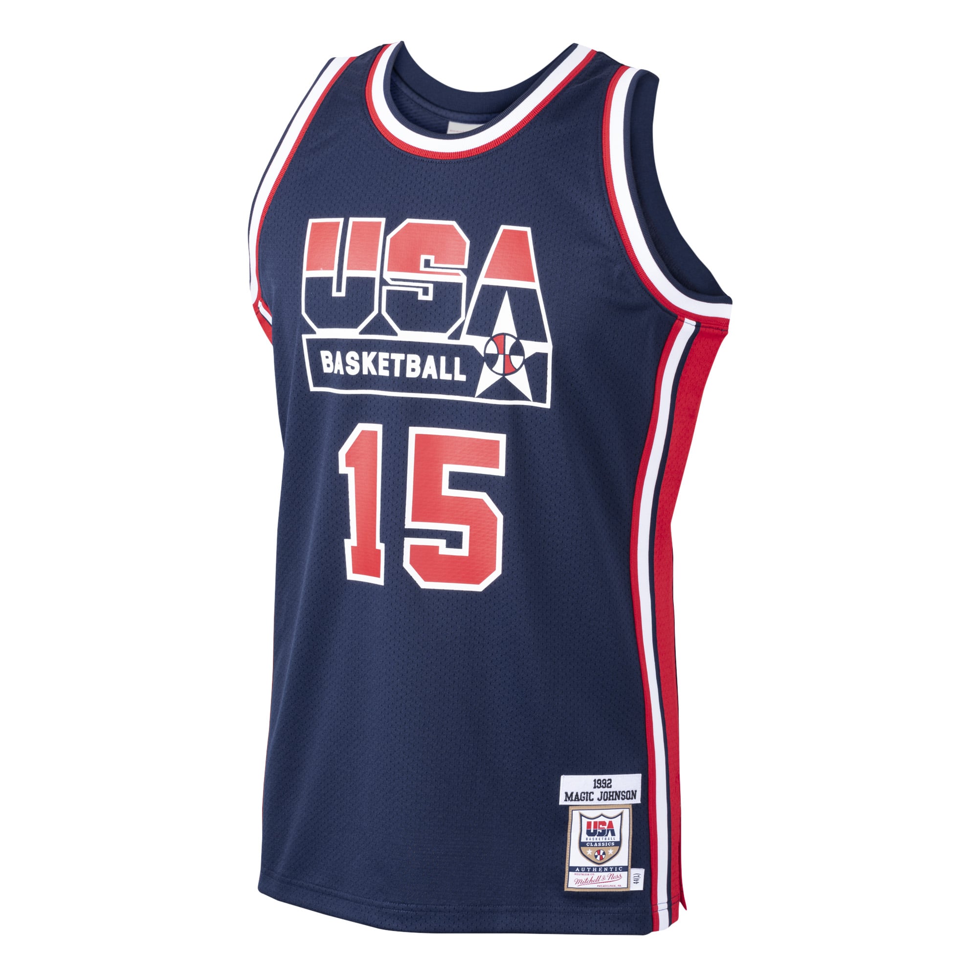 Magic Johnson Los Angeles Lakers Navy Jersey - Youth