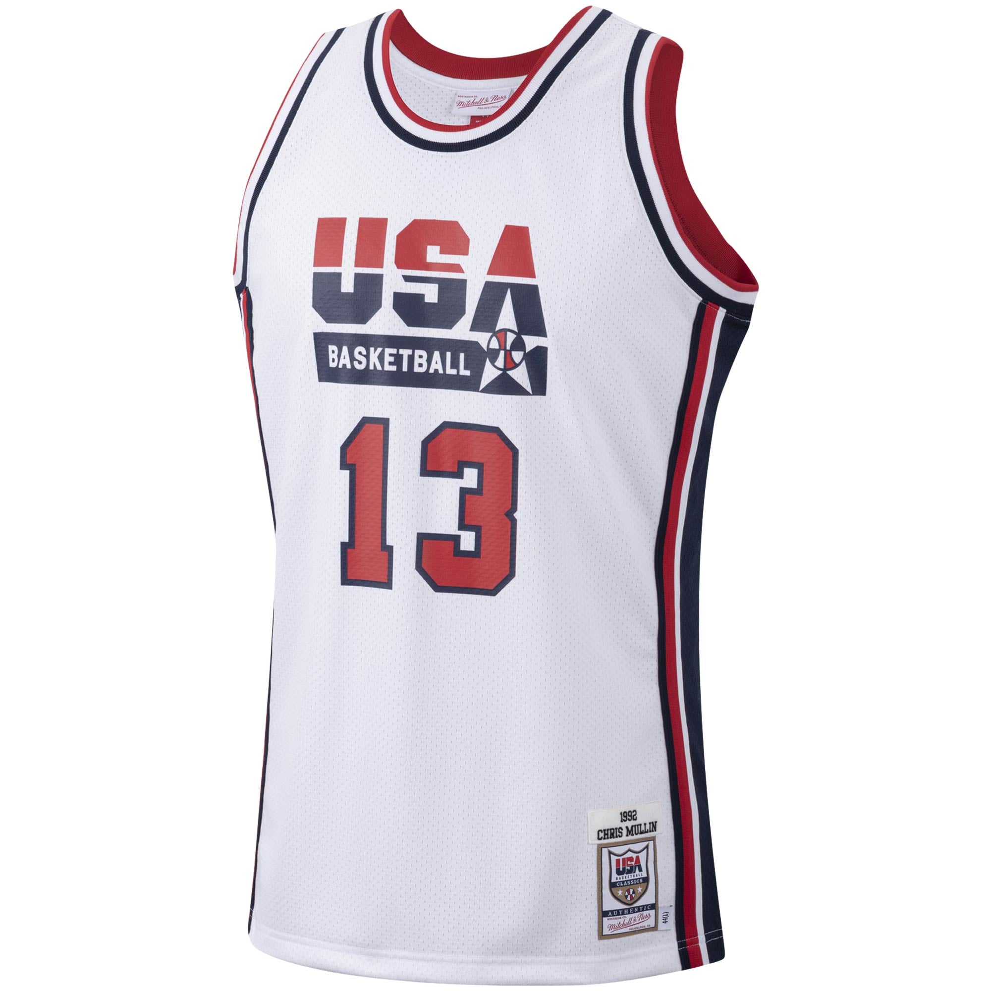 Chris Mullin USA Basketball White Basketball Jersey - Youth