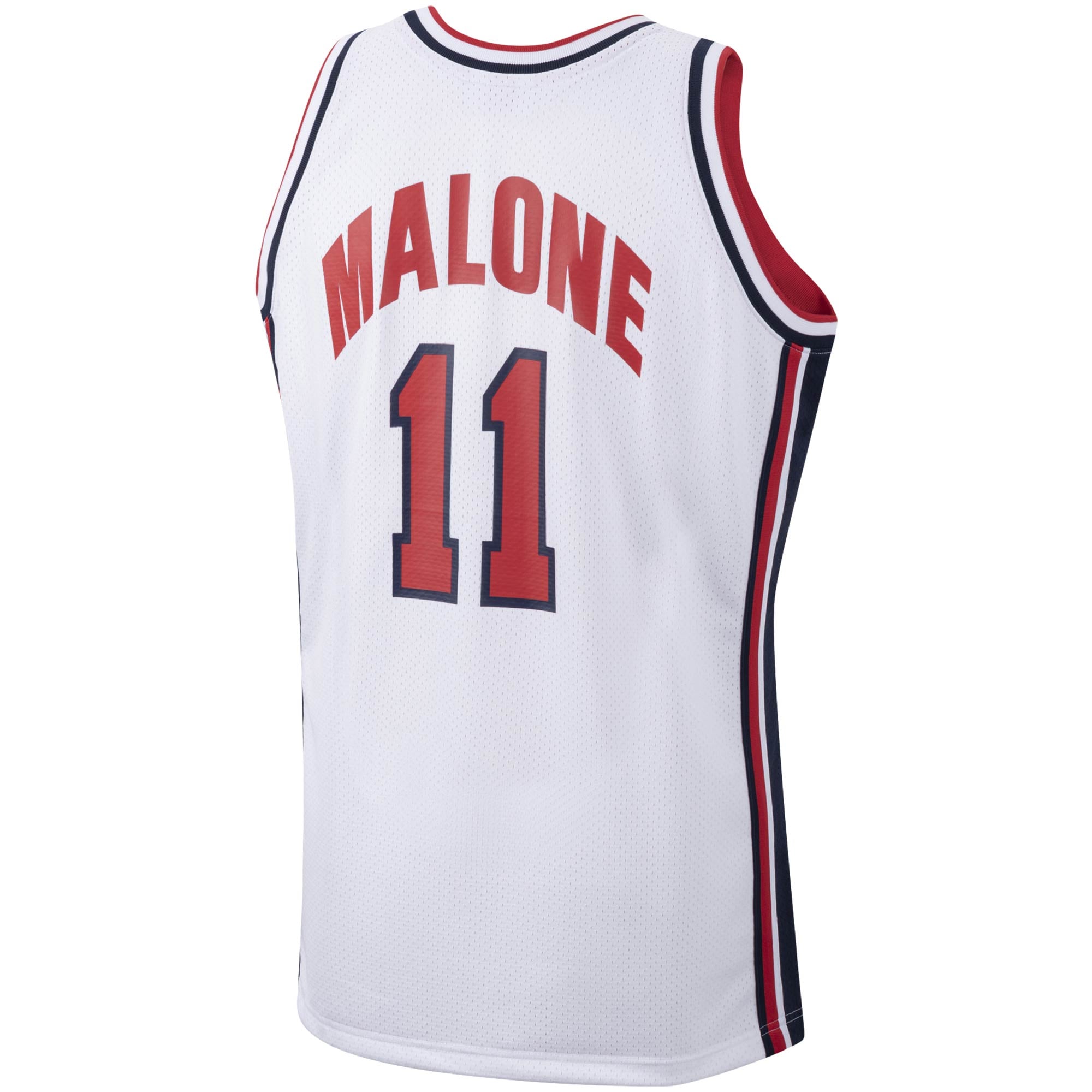Karl Malone USA Basketball White Basketball Jersey - Youth