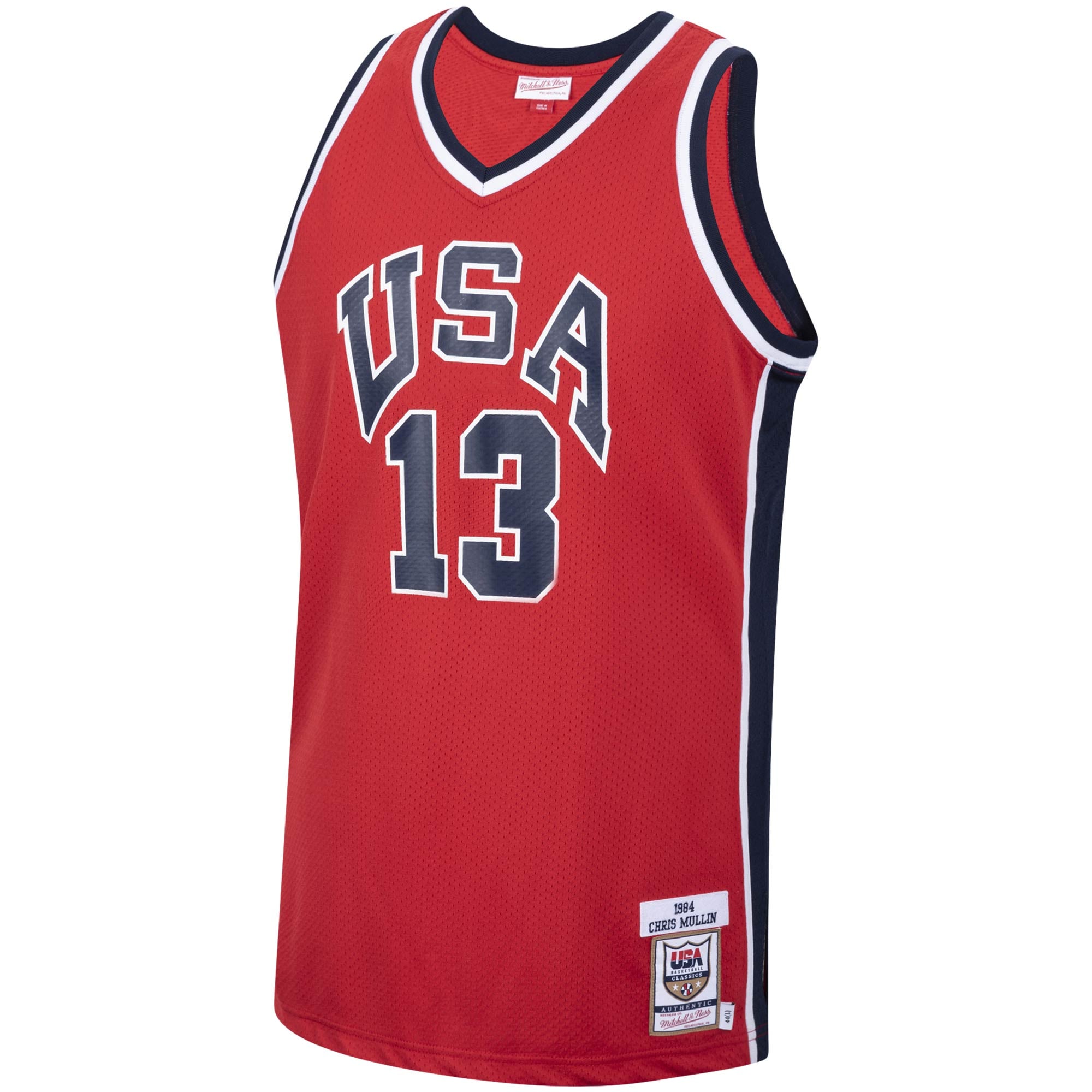 Chris Mullin USA Basketball Red Basketball Shirt - Youth