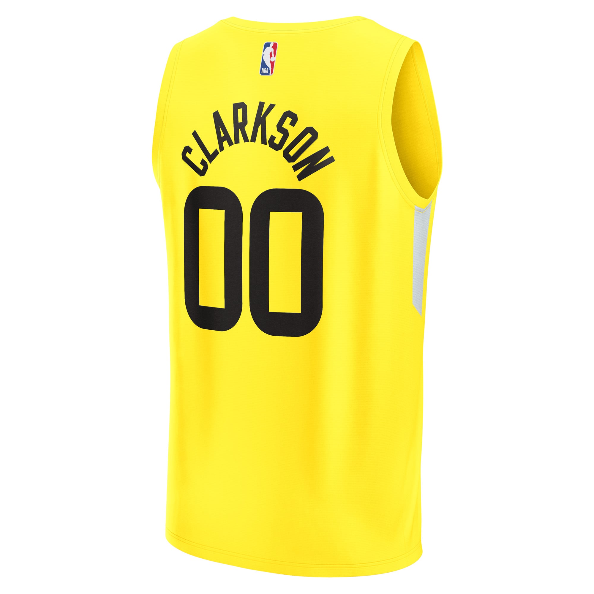 Jordan Clarkson Utah Jazz Yellow Basketball Jersey - Men's