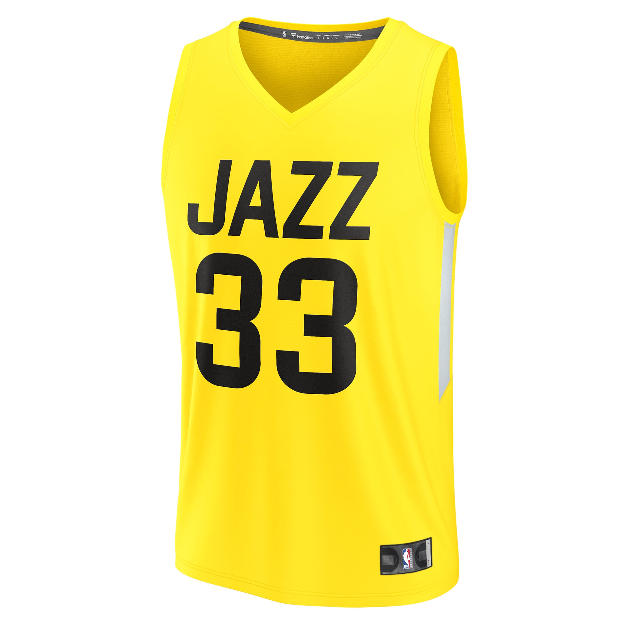 Johnny Juzang Utah Jazz Yellow Basketball Jersey - Women's