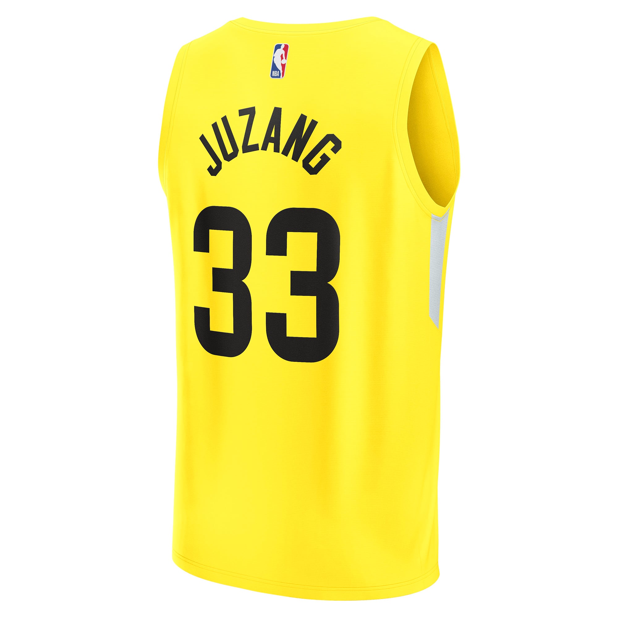 Johnny Juzang Utah Jazz Yellow Basketball Jersey - Women's