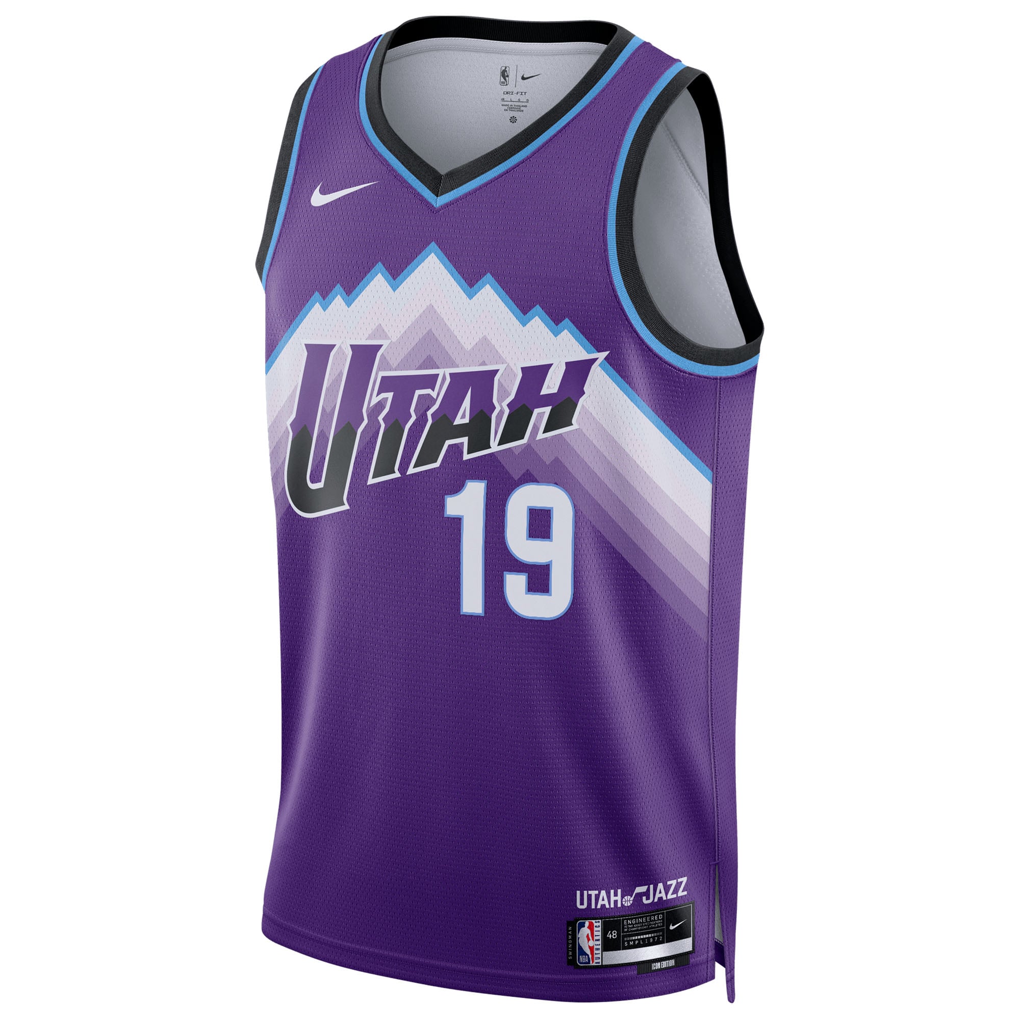 Ace Bailey Utah Jazz Purple Basketball Shirt - Women's