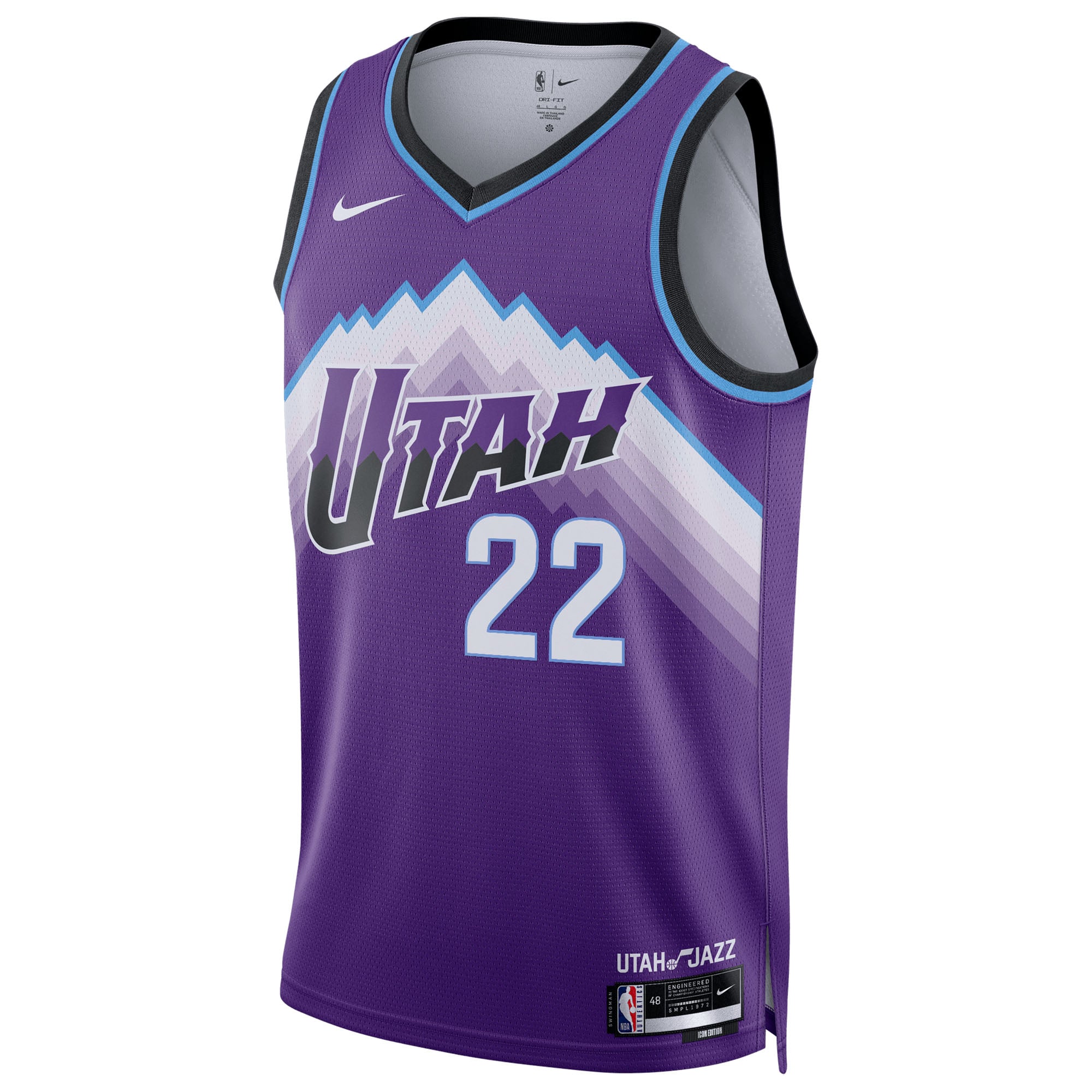 Kyle Filipowski Utah Jazz Purple Basketball Shirt - Youth