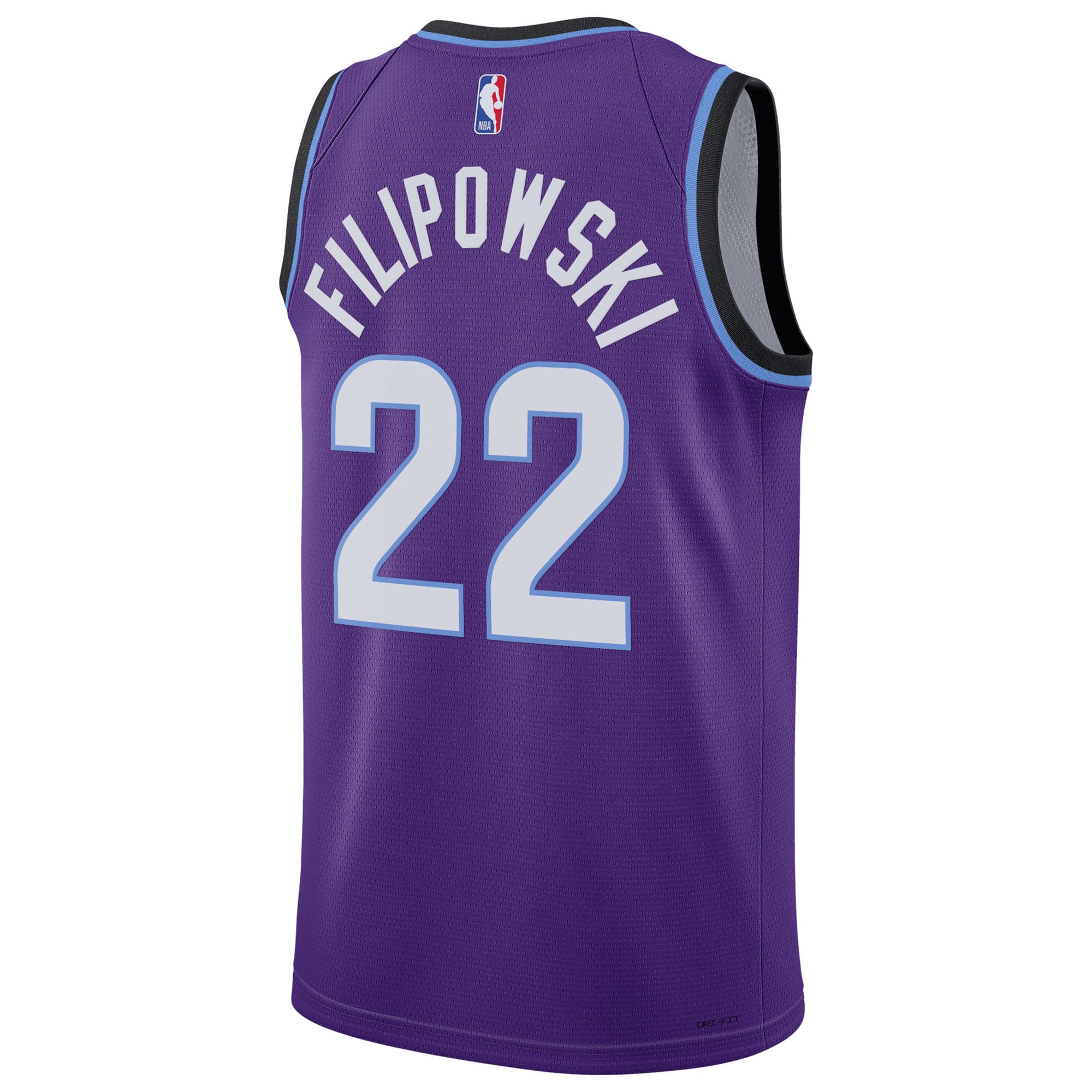 Kyle Filipowski Utah Jazz Purple Basketball Shirt - Youth