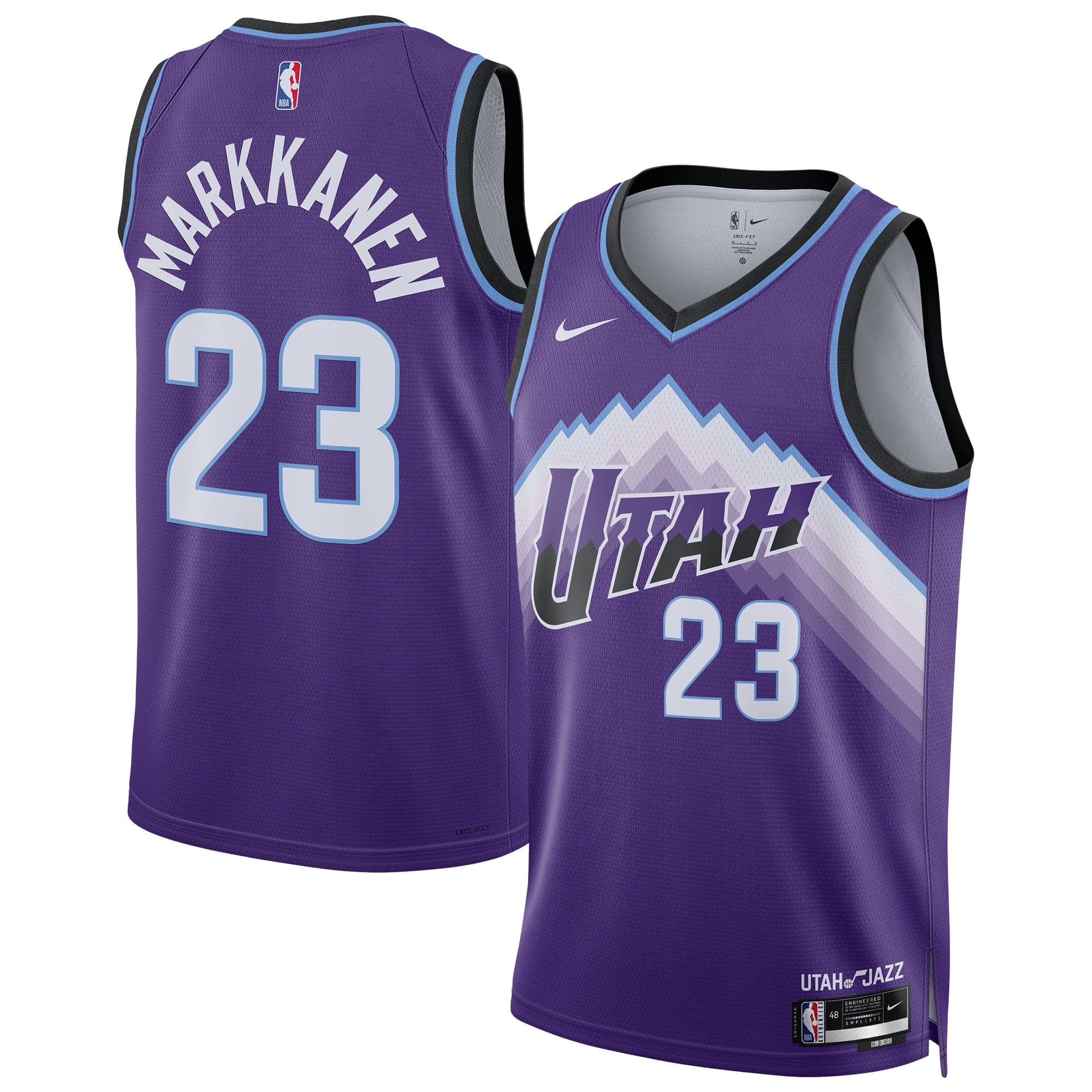 Lauri Markkanen Utah Jazz Purple Edition 2 Jersey - Women's
