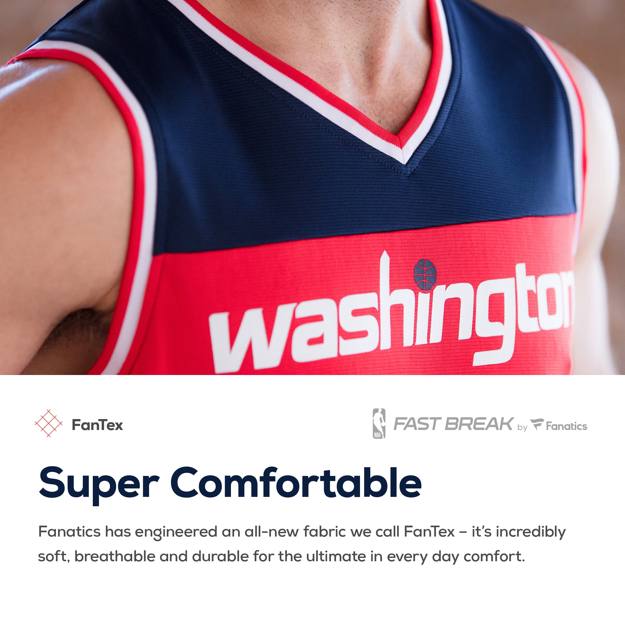 Washington Wizards Red Basketball Jersey - Men's