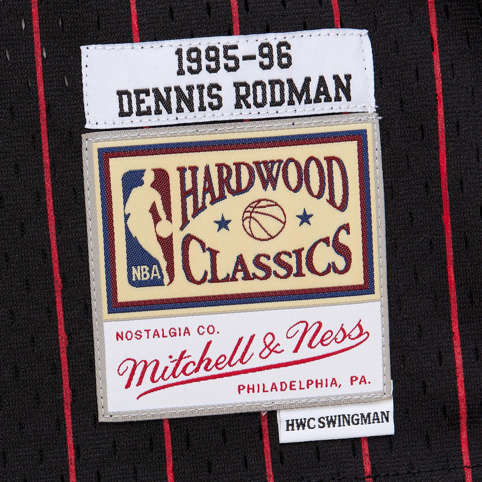 Dennis Rodman Chicago Bulls Black Swingman Shirt - Youth