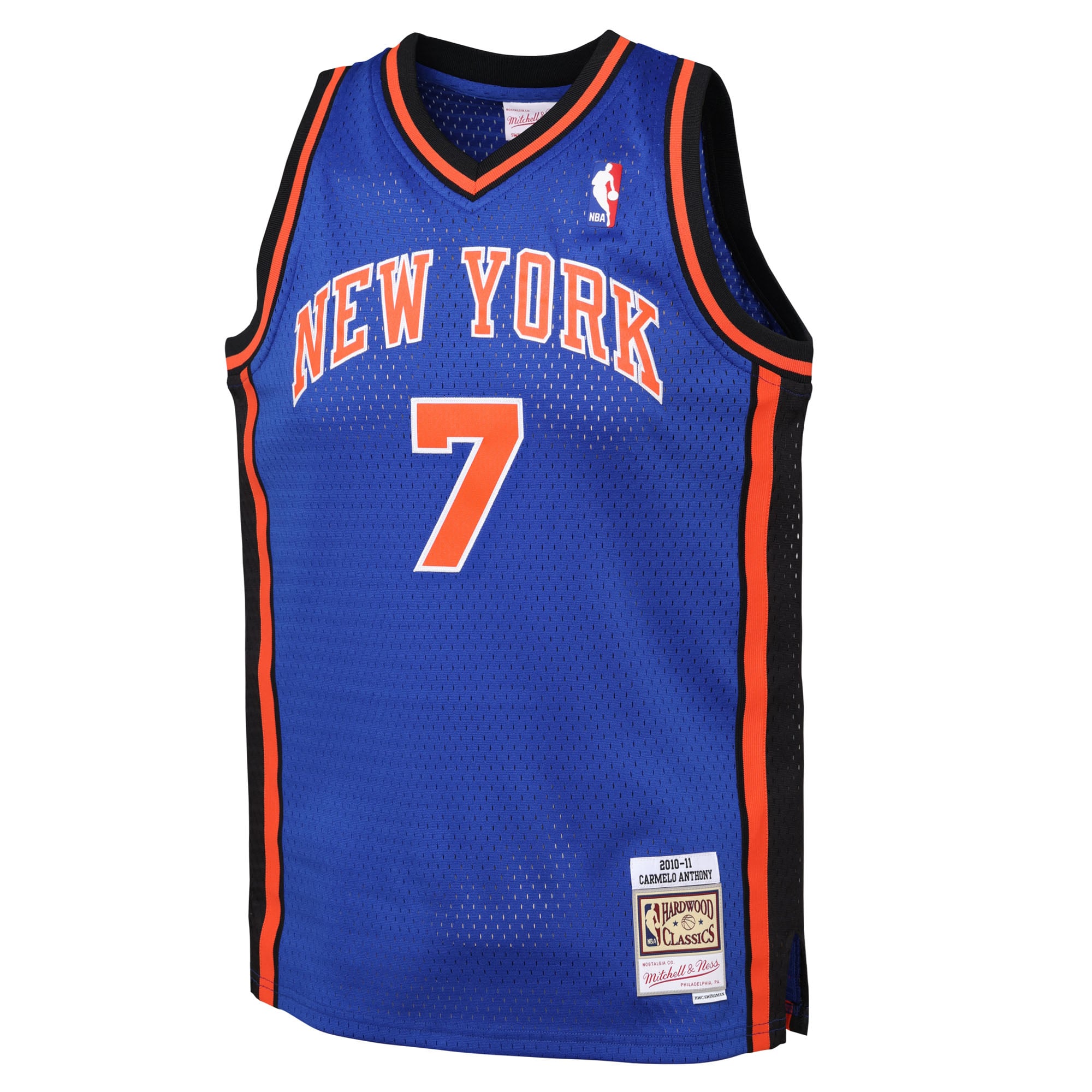 Carmelo Anthony New York Knicks Blue 2010/11 Jersey - Youth