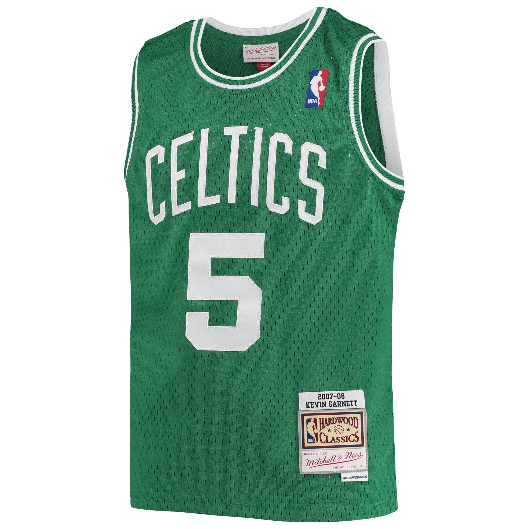 Boston Celtics Kelly Green 2007/08 Basketball Jersey - Youth