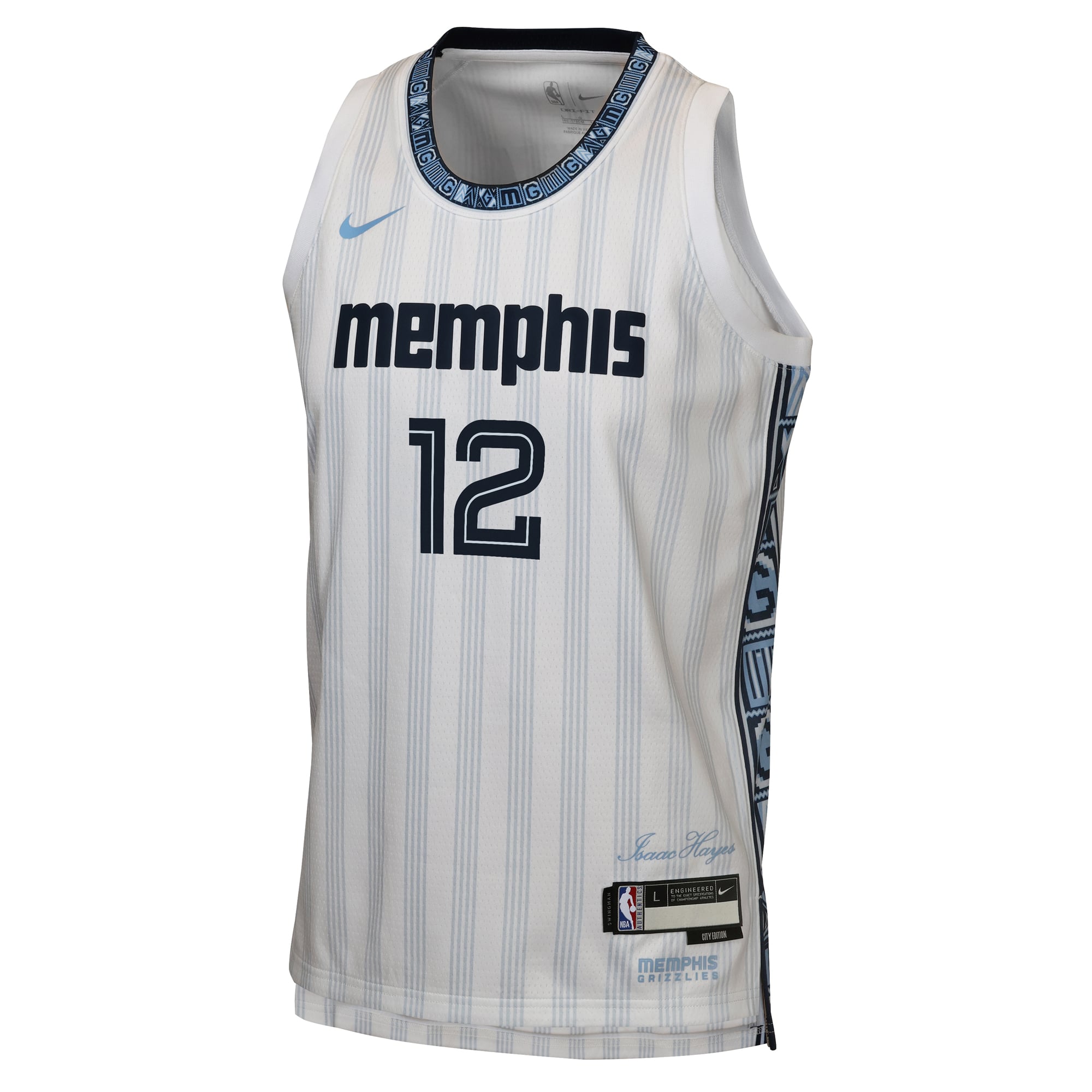 Ja Morant Memphis Grizzlies White Basketball Jersey - Men's
