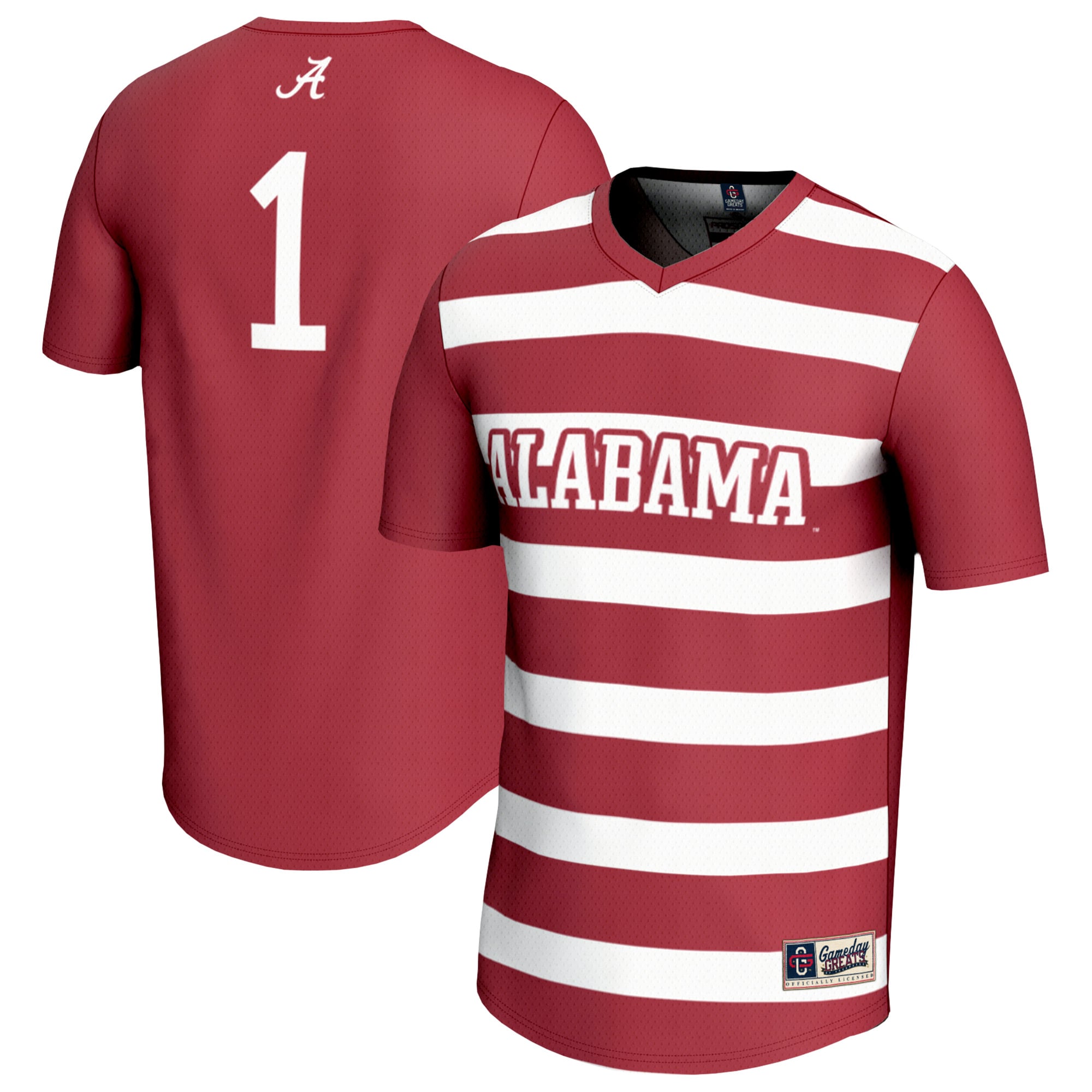 Alabama Crimson Tide #1 Soccer Jersey - Women's