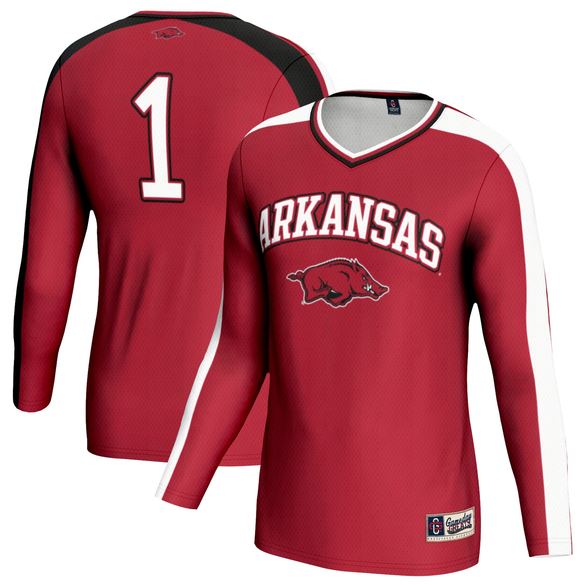 Arkansas Razorbacks Cardinal Volleyball Jersey - Women's