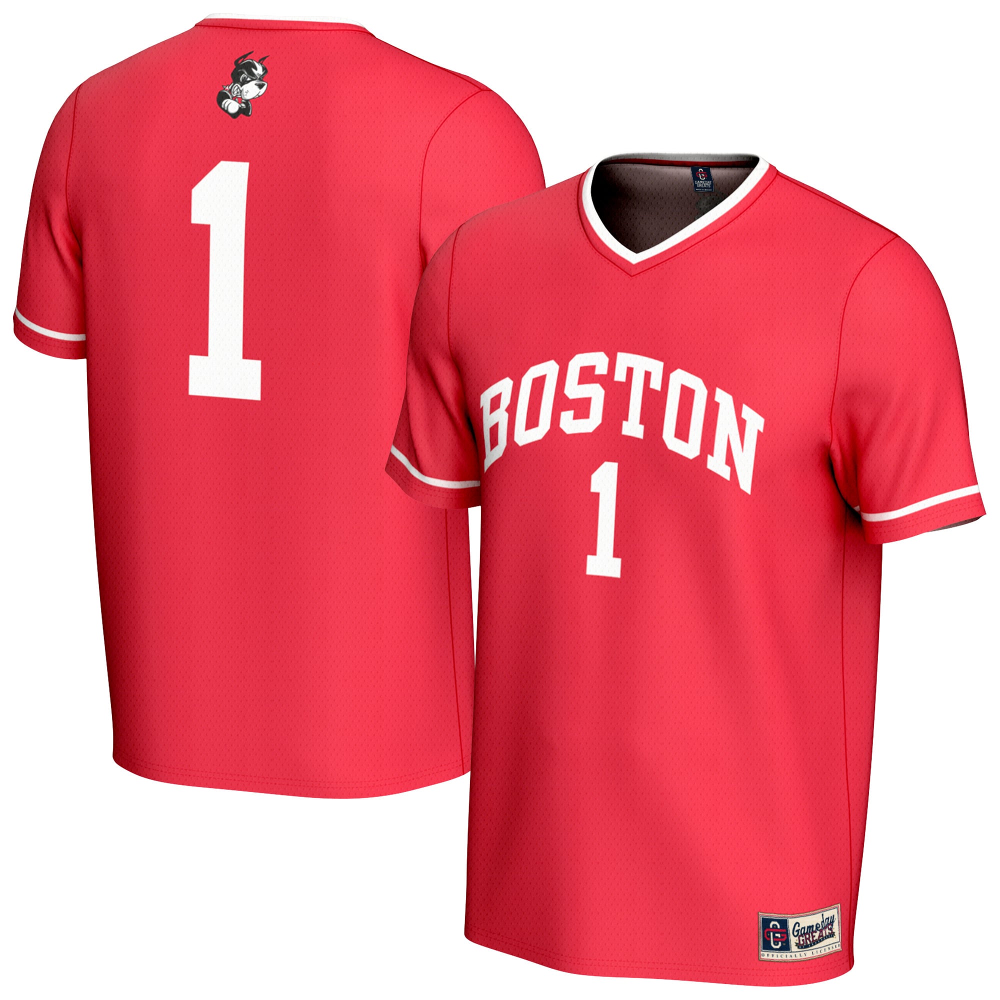 Boston University Scarlet Fashion Soccer Jersey - Men's