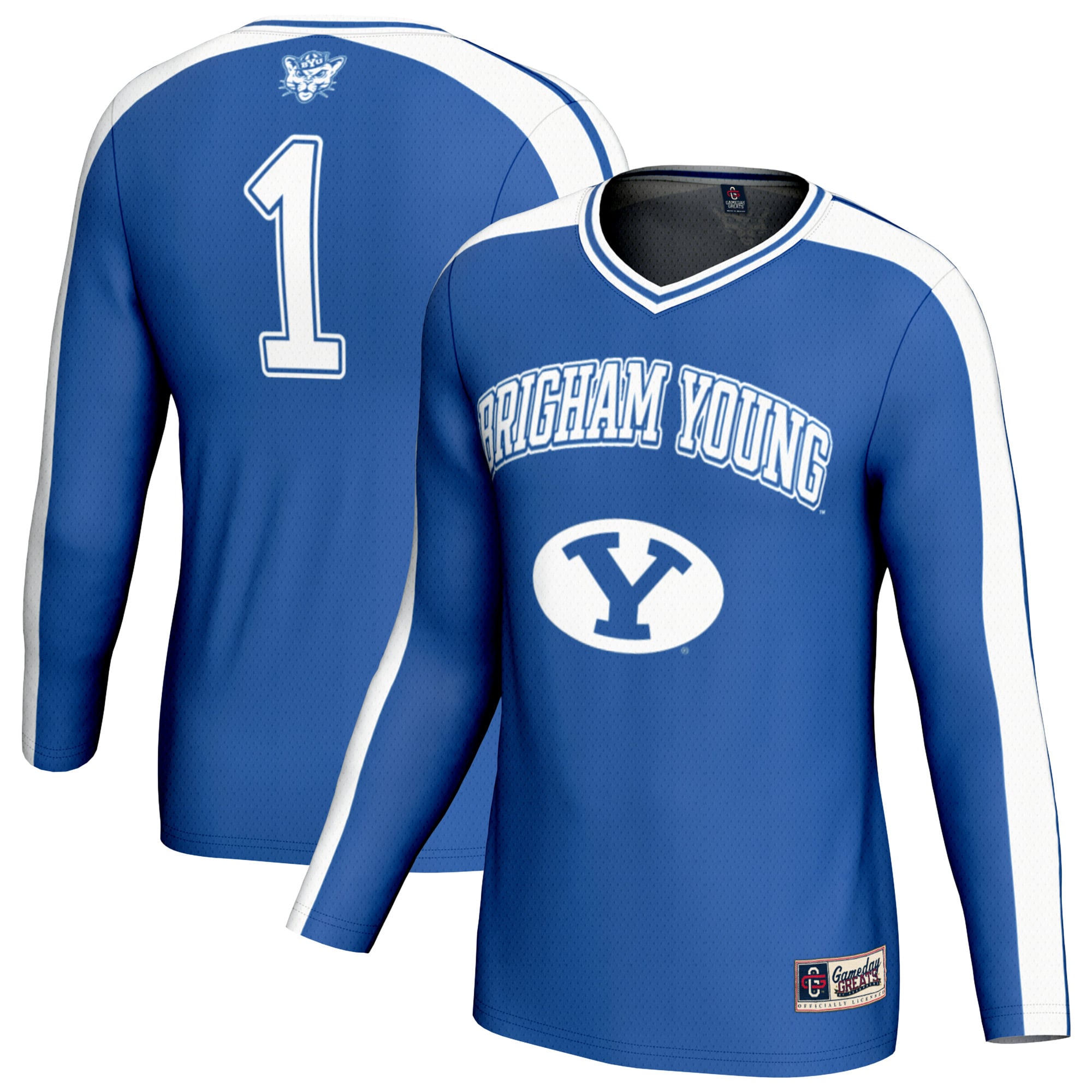 Lightweight Volleyball #1 Royal Volleyball Jersey - Men's