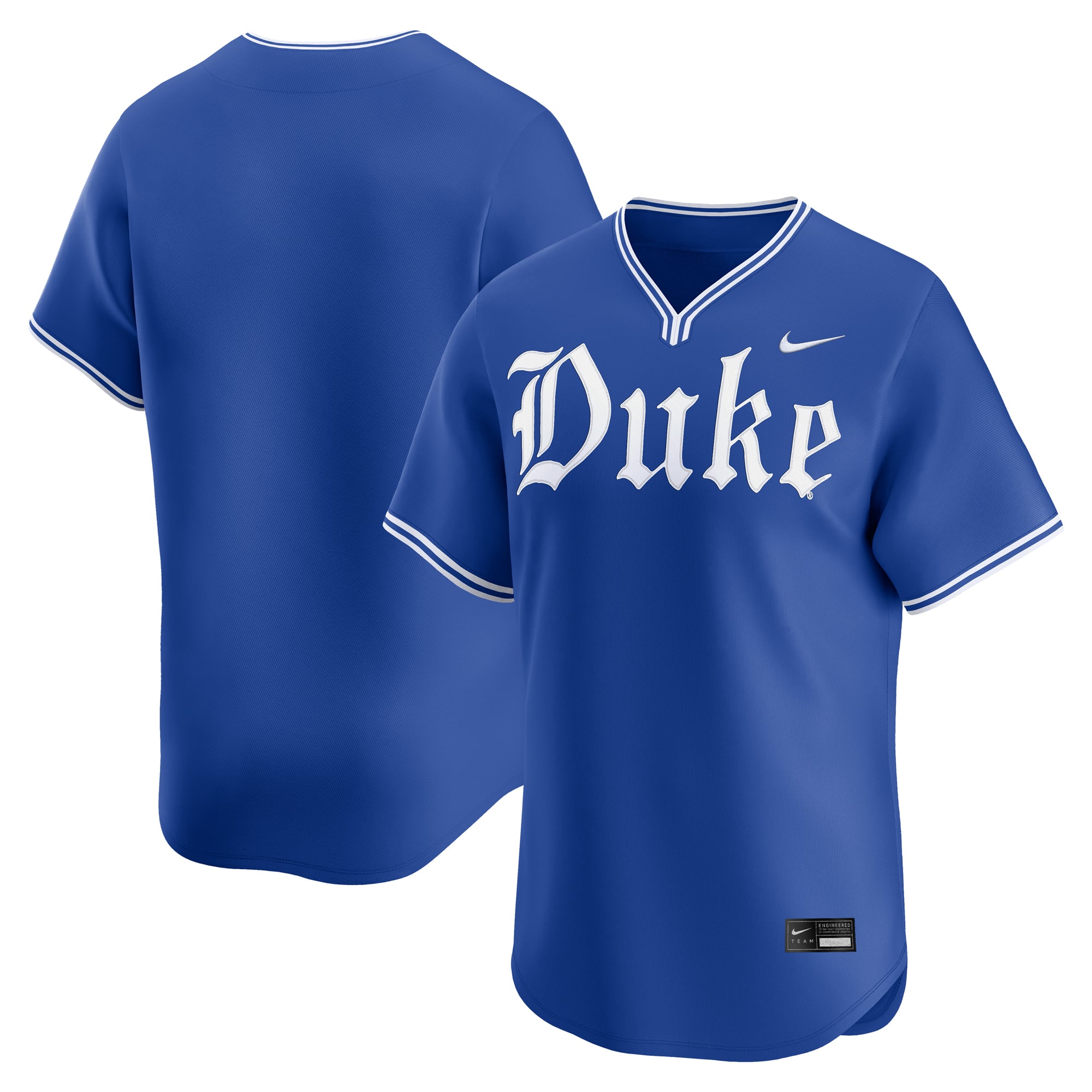 Duke Blue Devils Royal Baseball Jersey - Men's