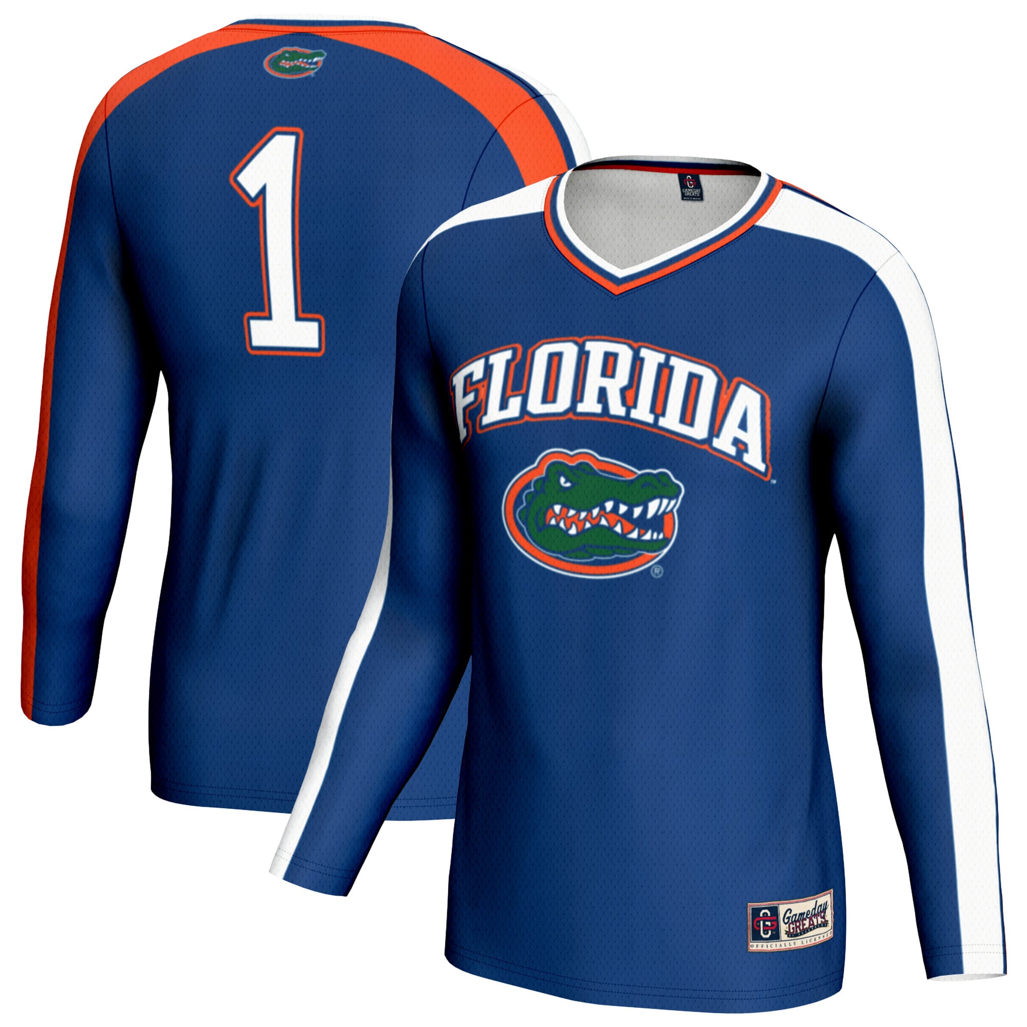 Lightweight Volleyball #1 Royal Volleyball Shirt - Men's