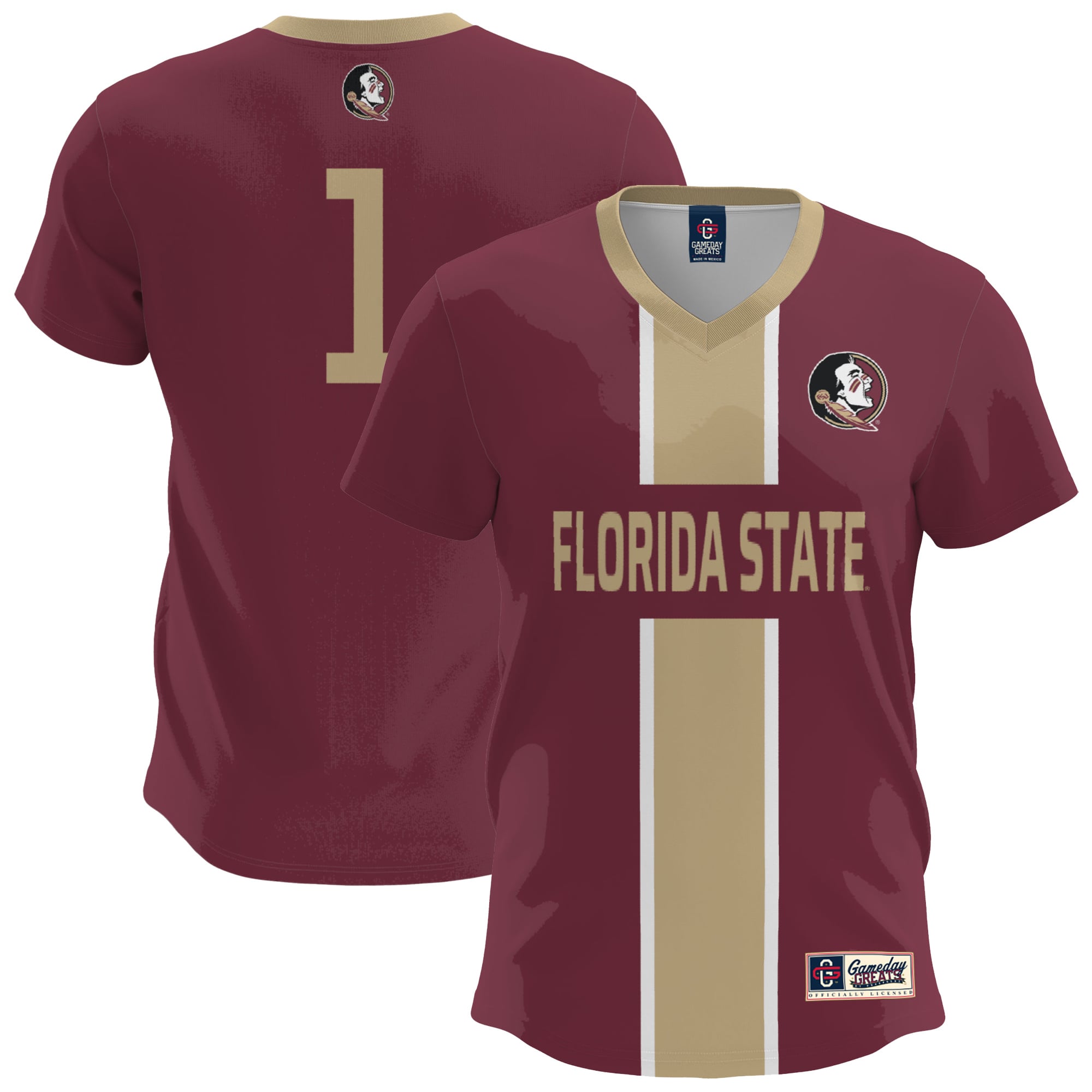 Florida State Seminoles Garnet Soccer Jersey - Youth