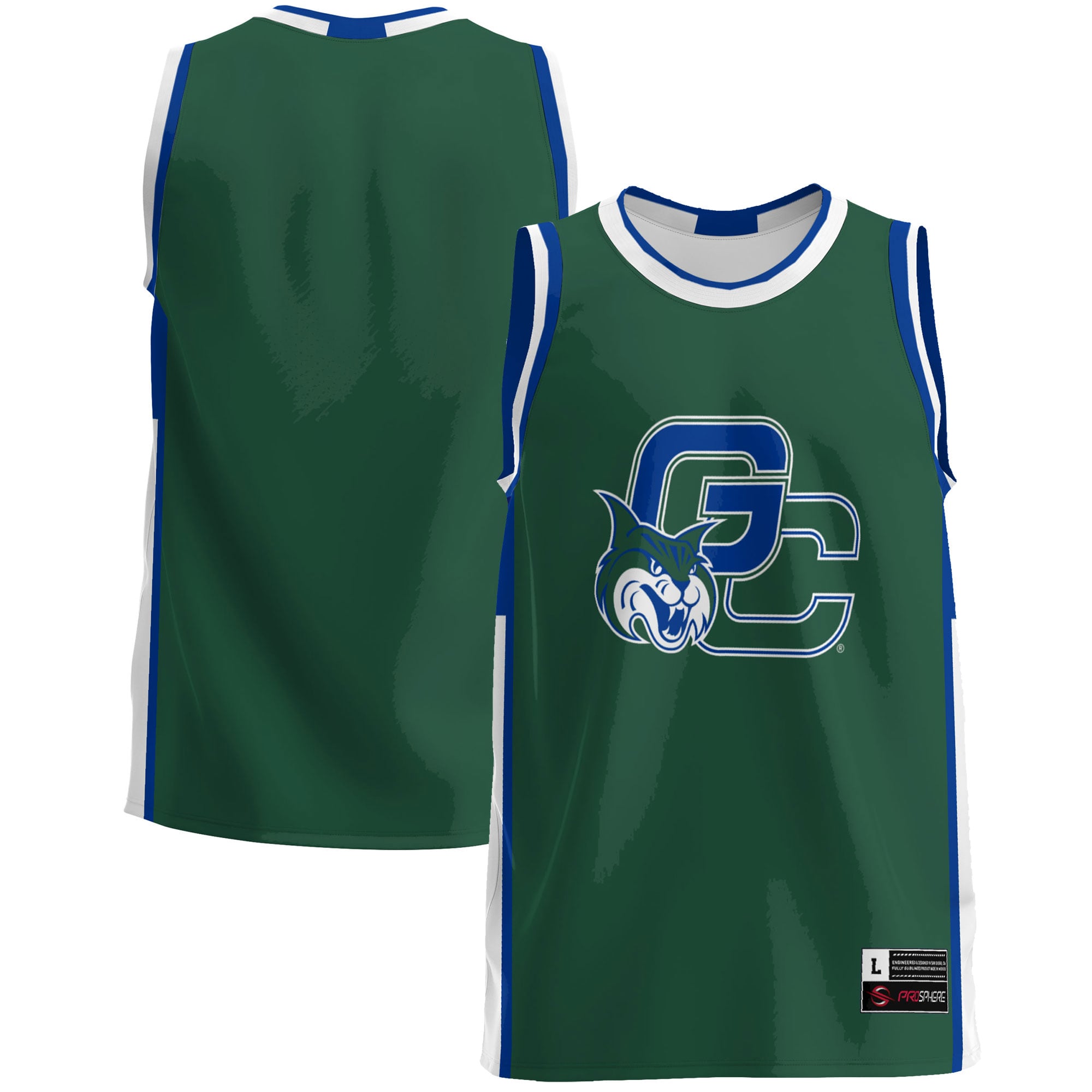 Georgia College Bobcats Blue Basketball Jersey - Women's
