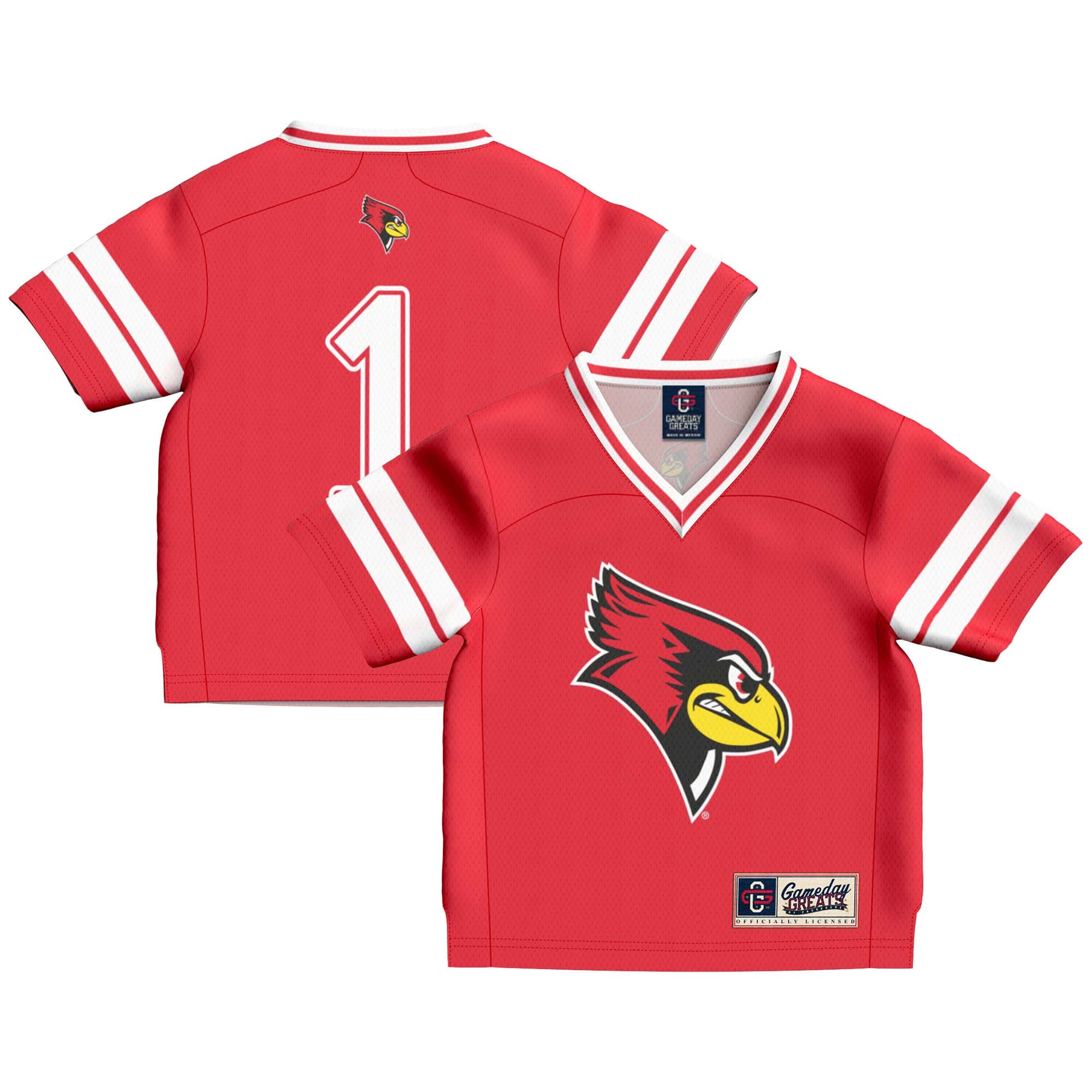 Illinois State Redbirds #1 Jersey Football Jersey - Youth