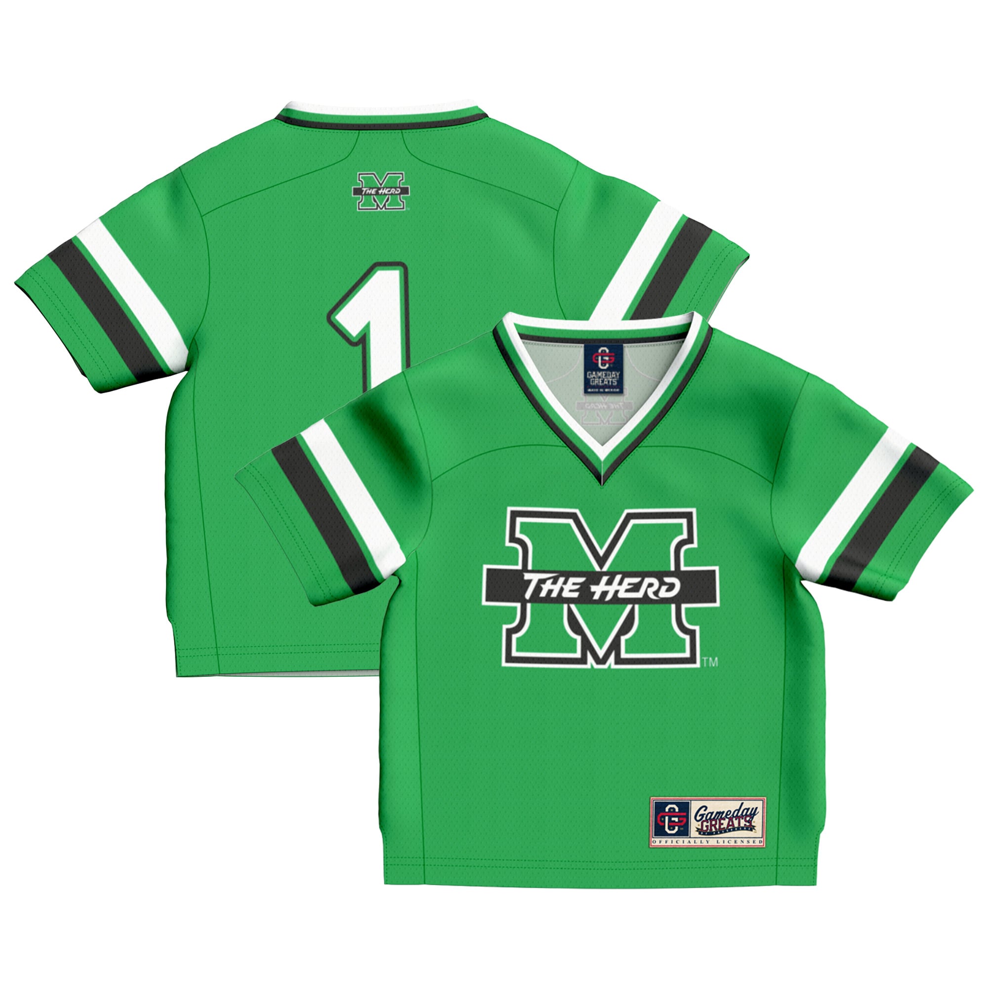 Marshall Thundering Herd #1 Football Shirt - Youth