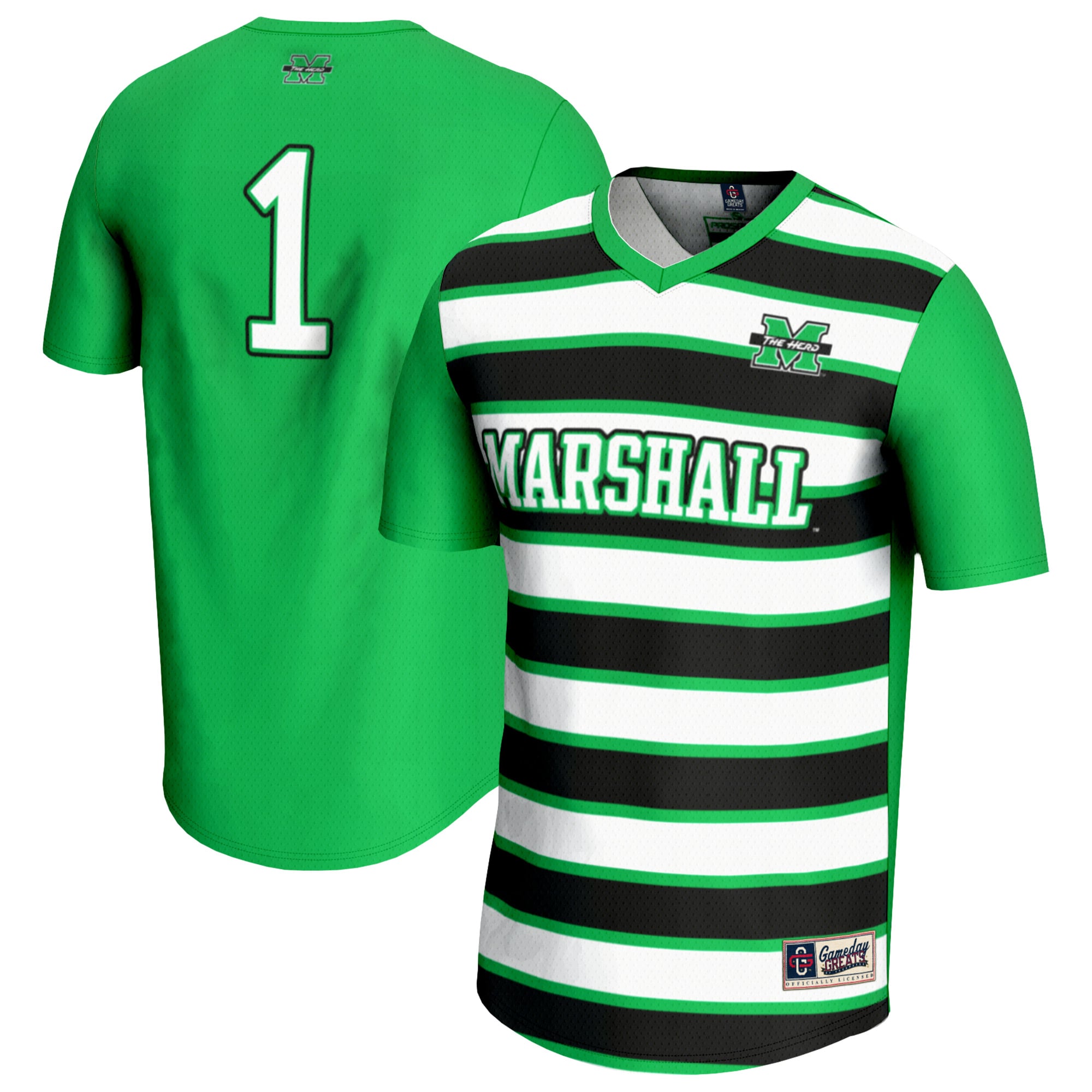 Marshall Thundering Herd #1 Soccer Jersey - Men's