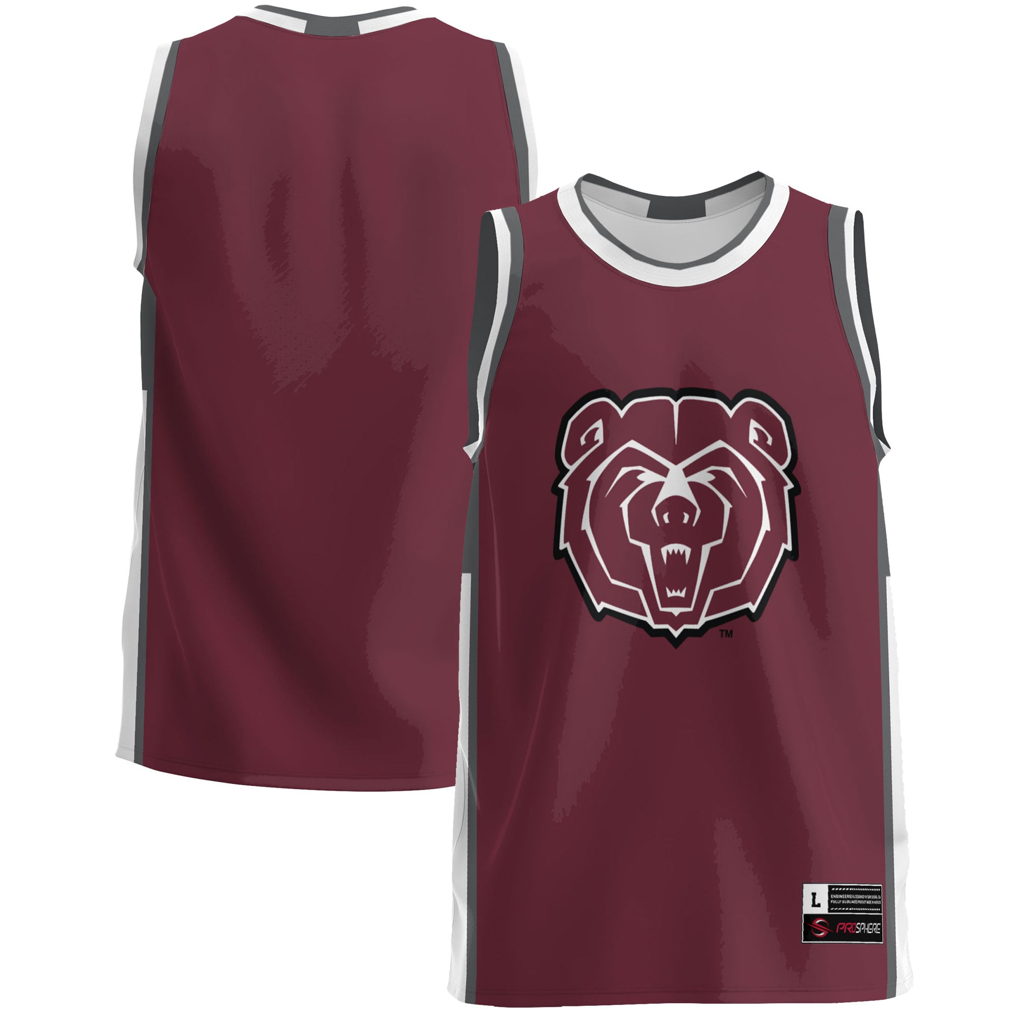 Missouri State University Bears Basketball Jersey - Women's