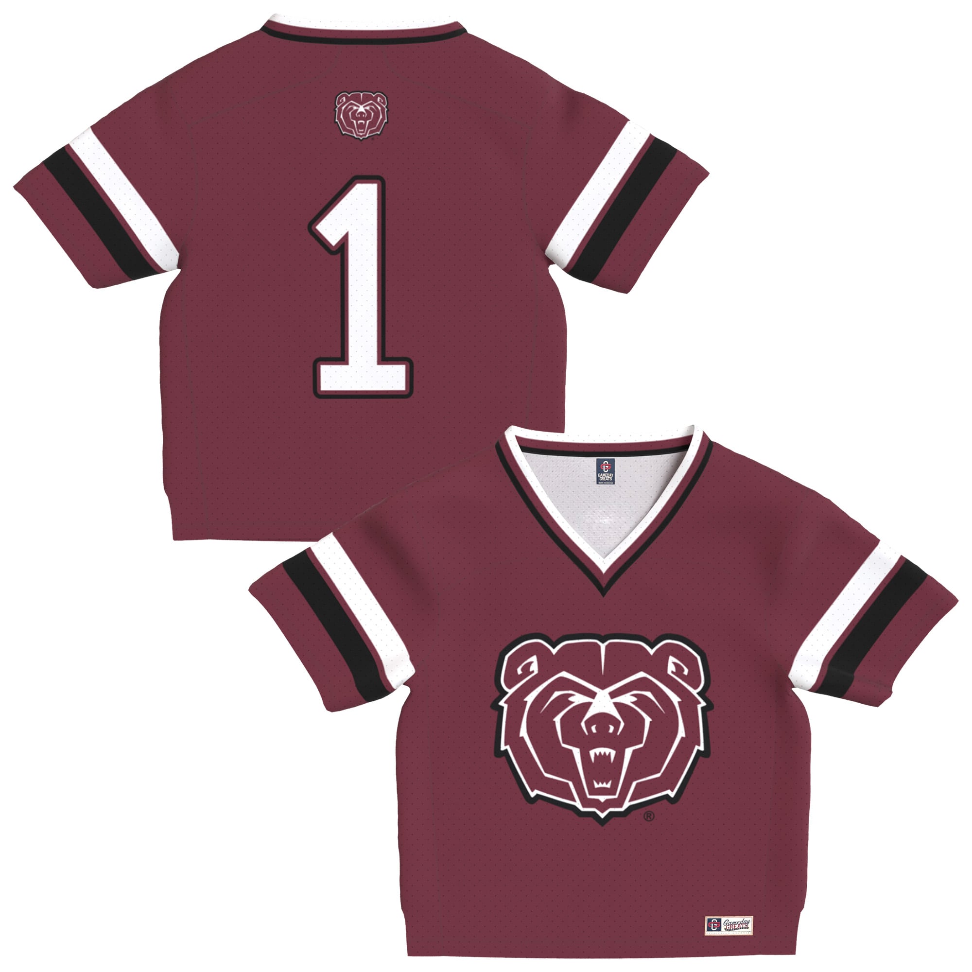 Missouri State University Bears Football Jersey - Youth