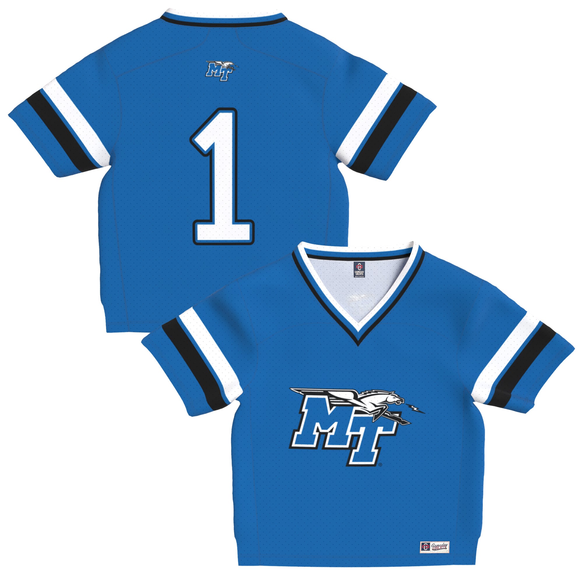 MTSU Blue Raiders Royal Football Shirt - Youth