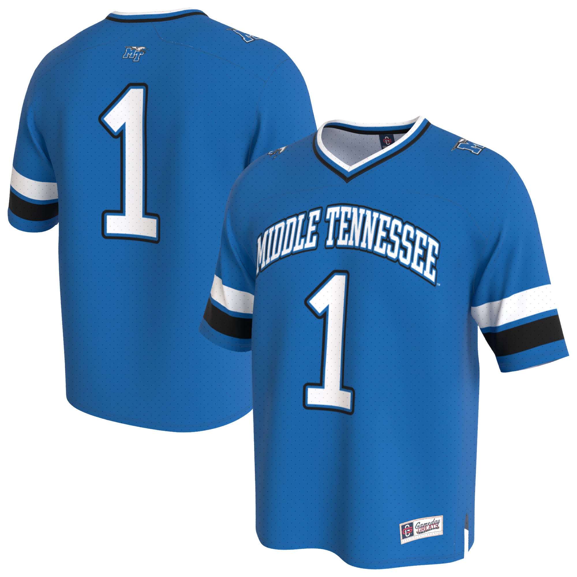 MTSU Blue Raiders Collegiate Fashion Football Jersey - Youth