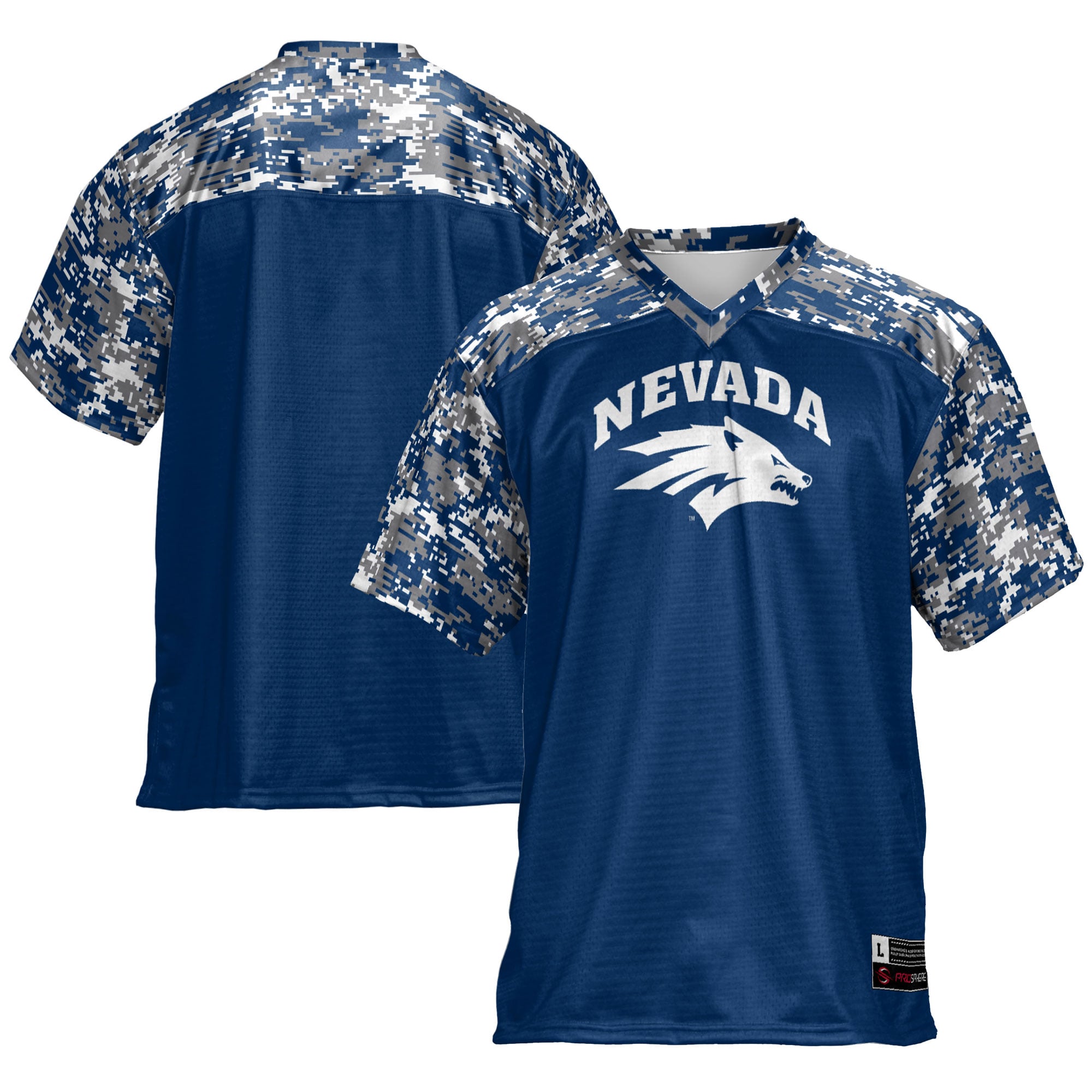 Nevada Wolf Pack Navy Football Jersey - Men's