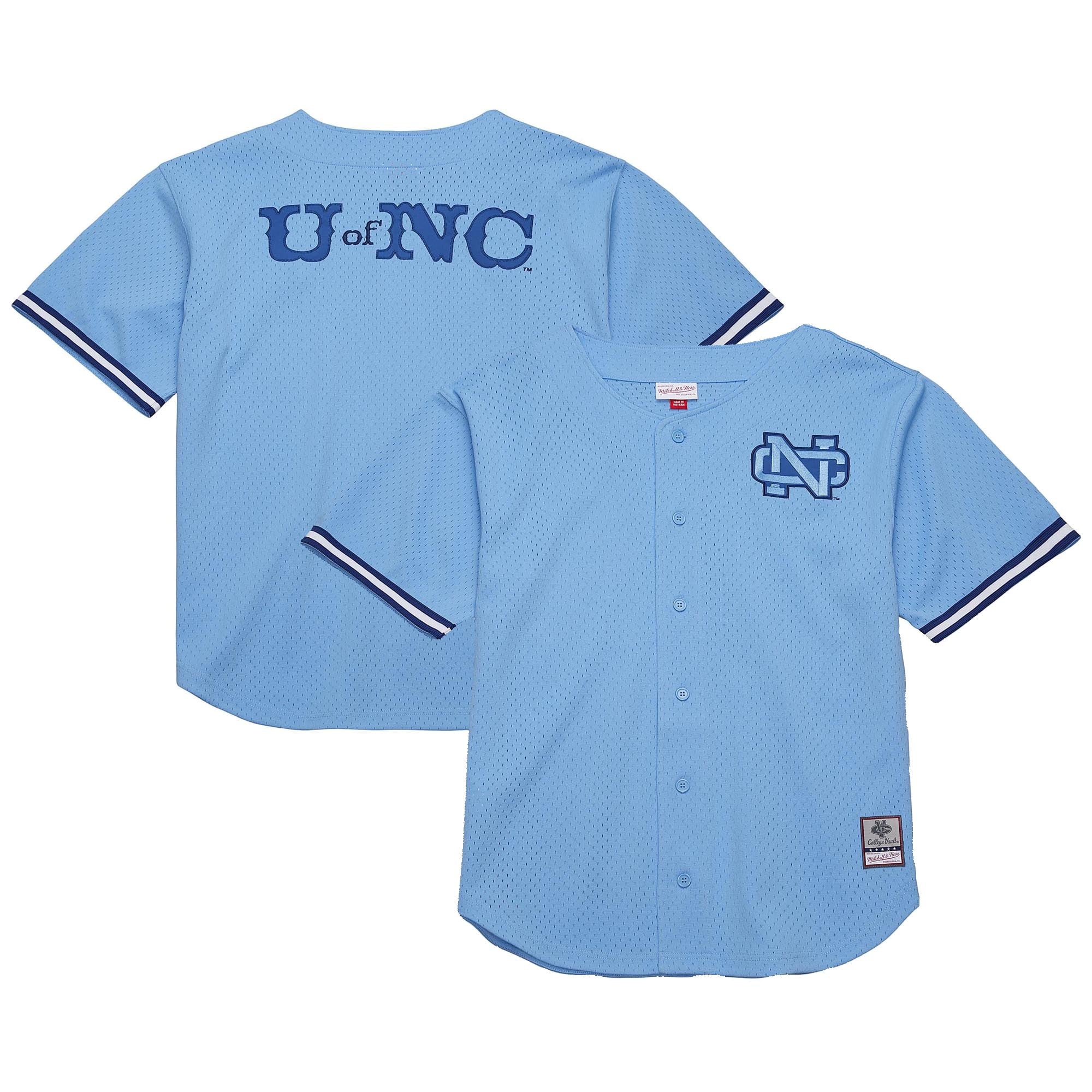 North Carolina Tar Heels Blue Soccer Jersey - Youth