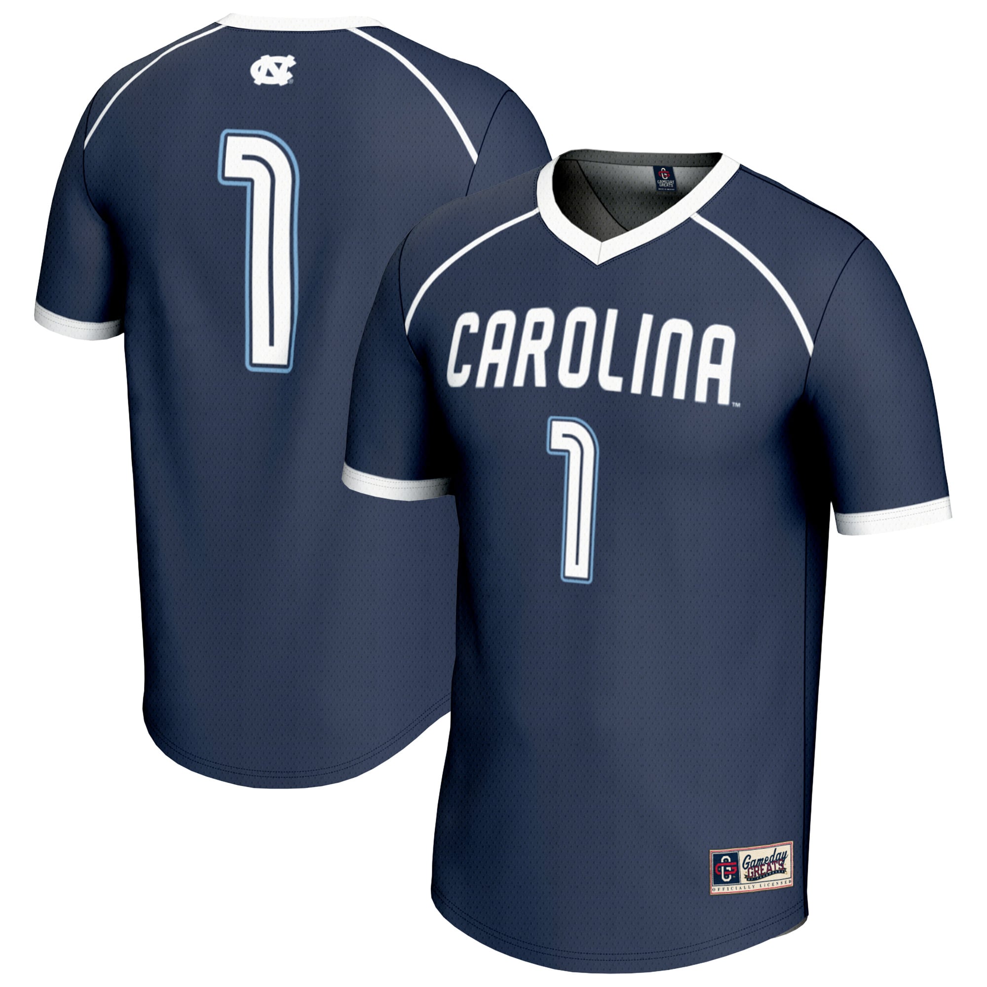 North Carolina Tar Heels #1 Navy Lacrosse Jersey 2 - Women's