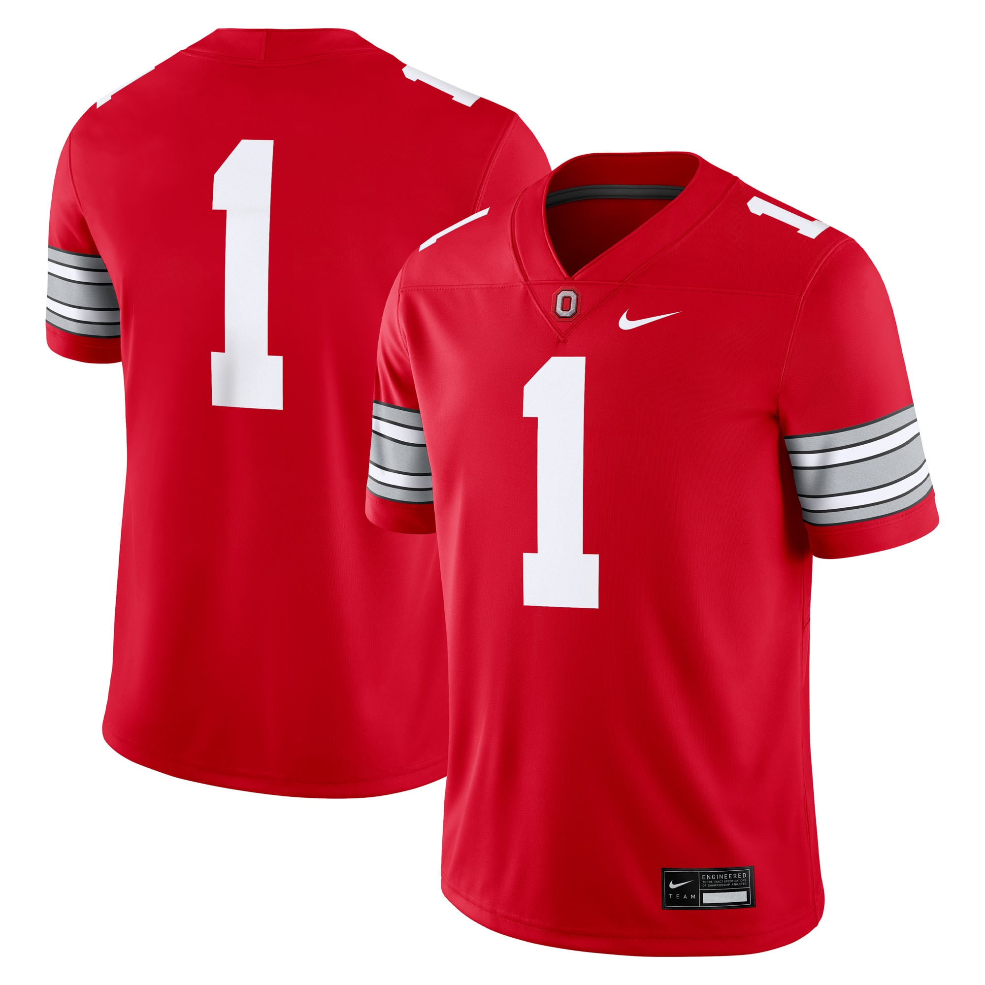 Ohio State Buckeyes #1 Home Game Football Jersey - Youth