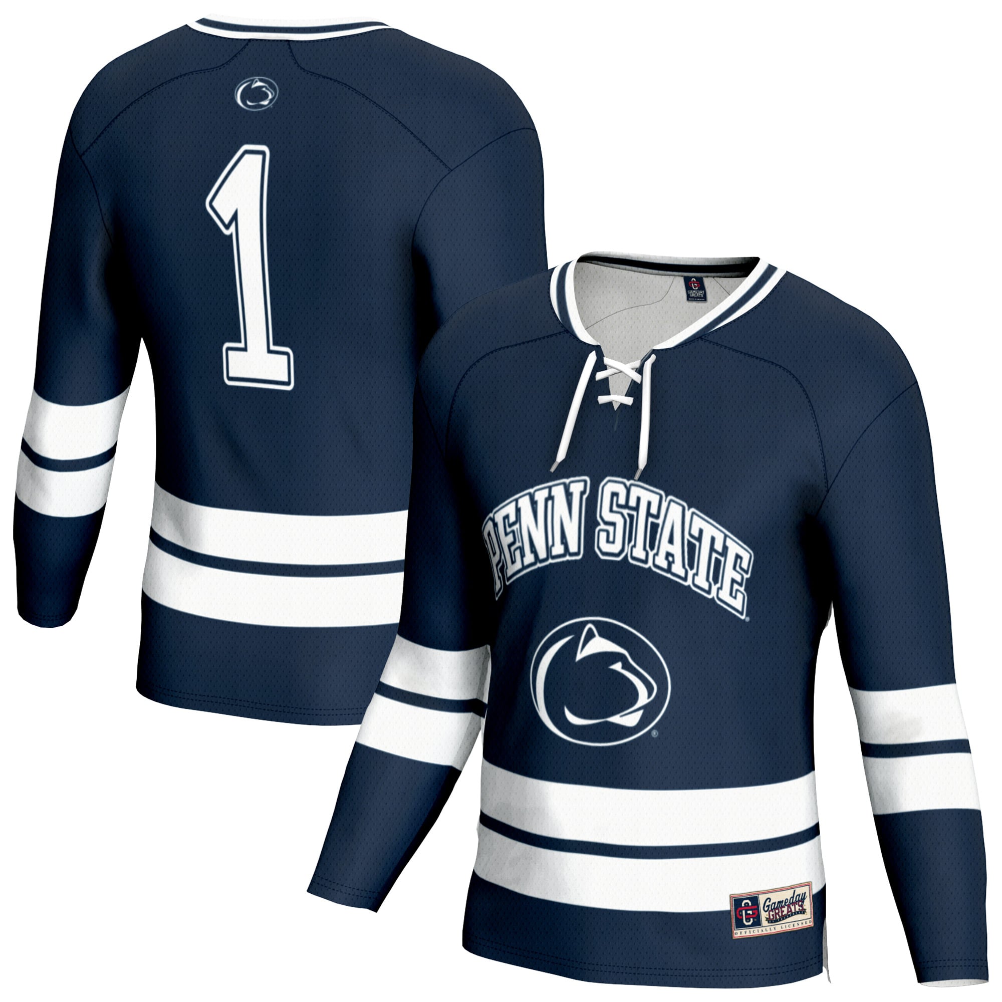 Penn State Nittany Lions Navy Hockey Jersey - Women's