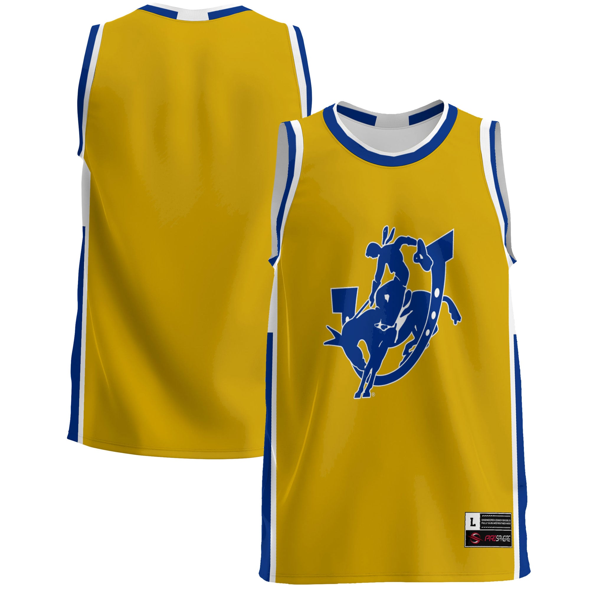 Southern Arkansas Muleriders Gold Basketball Shirt - Youth