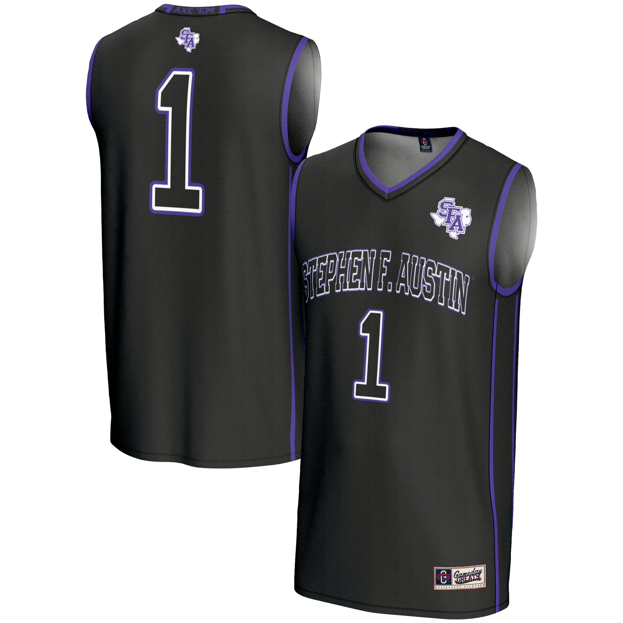 Stephen F Austin Lumberjacks #1 Basketball 4 - Women's