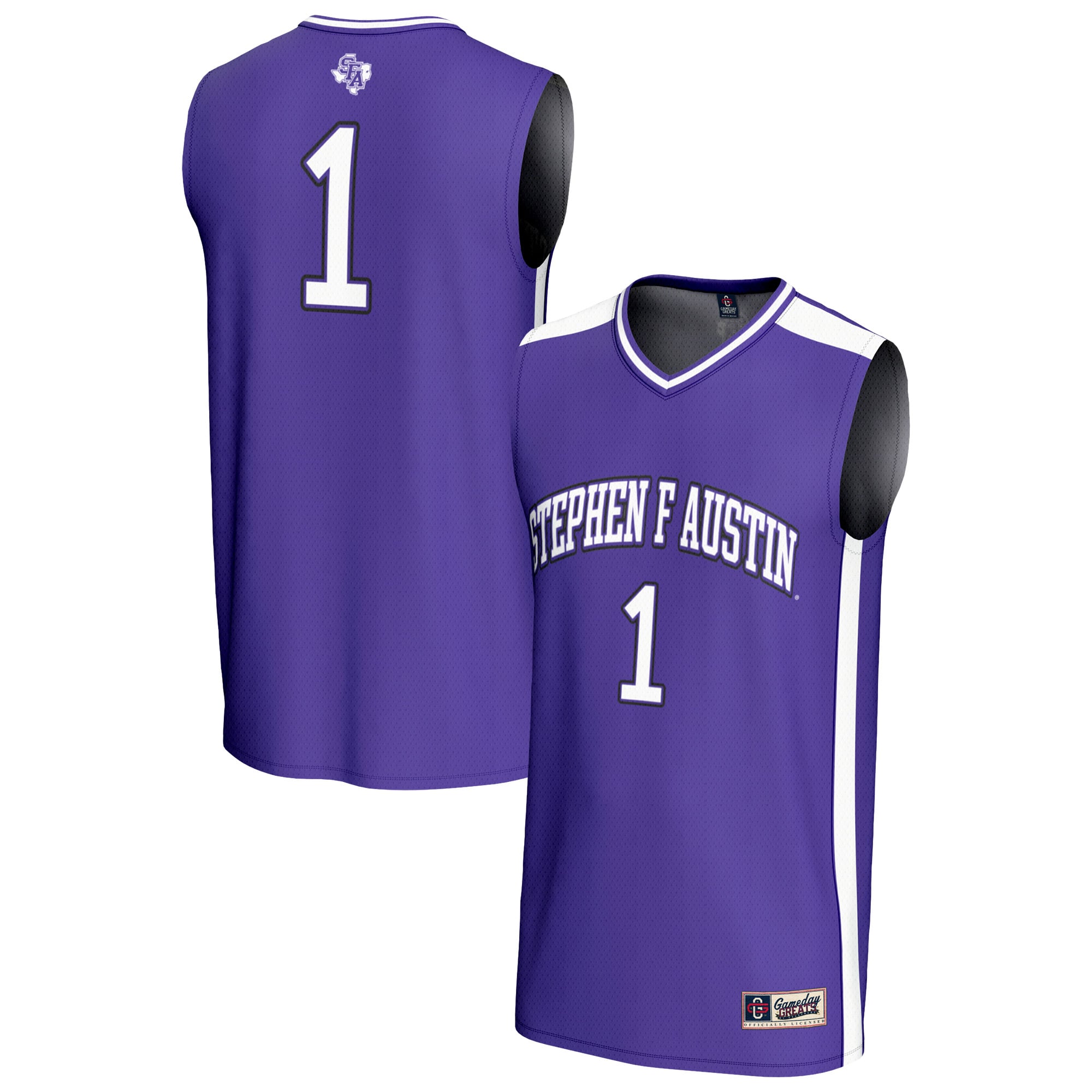Stephen F Austin Lumberjacks #1 Basketball Jersey - Youth