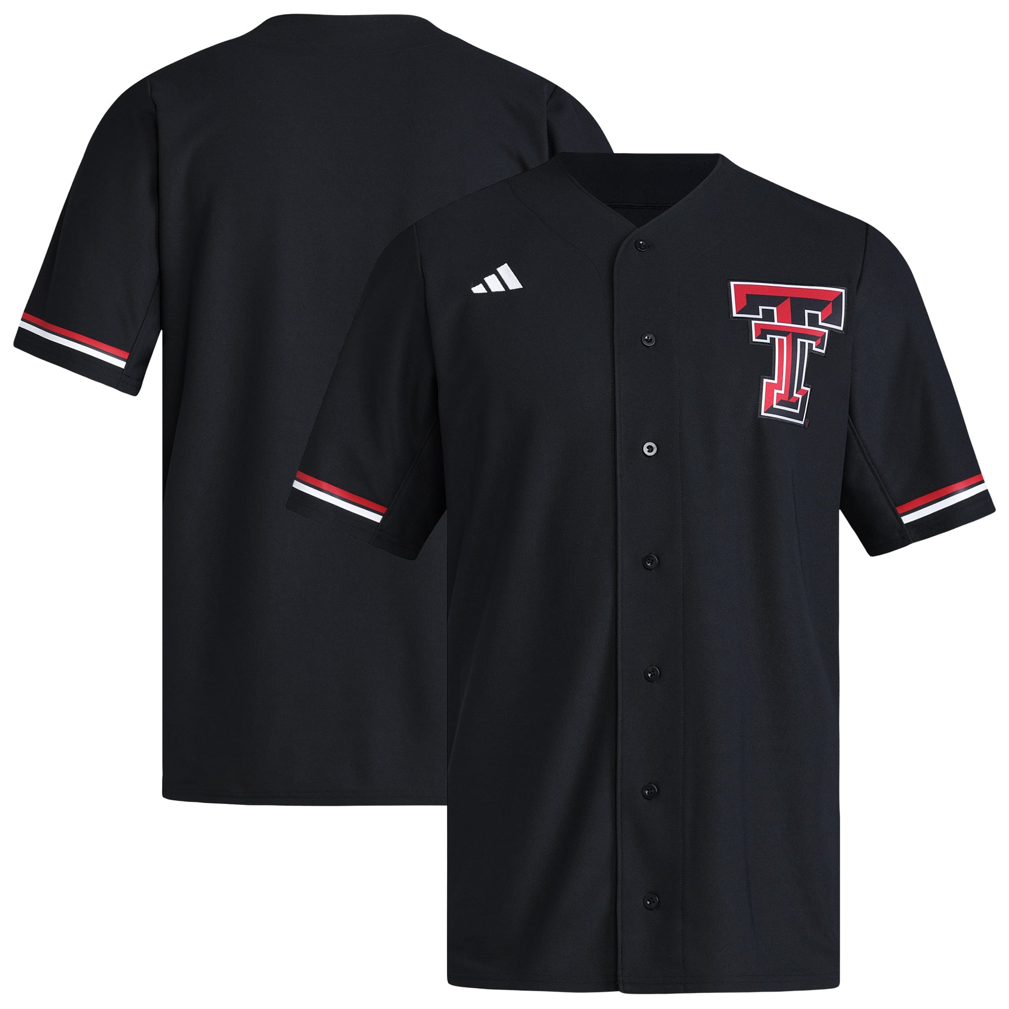 Texas Tech Red Raiders Black Baseball Jersey - Women's