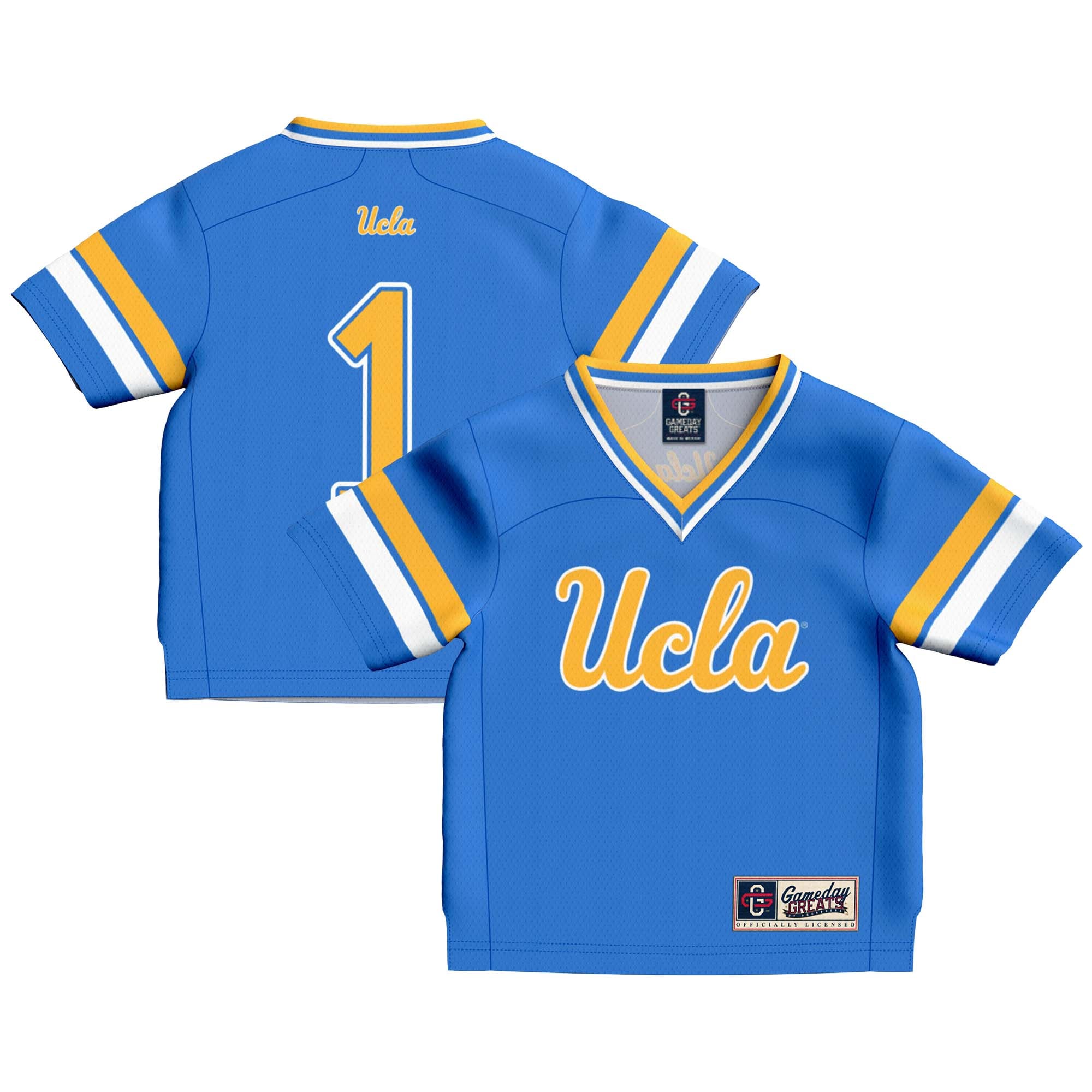 UCLA Bruins #1 Blue Football Shirt - Youth