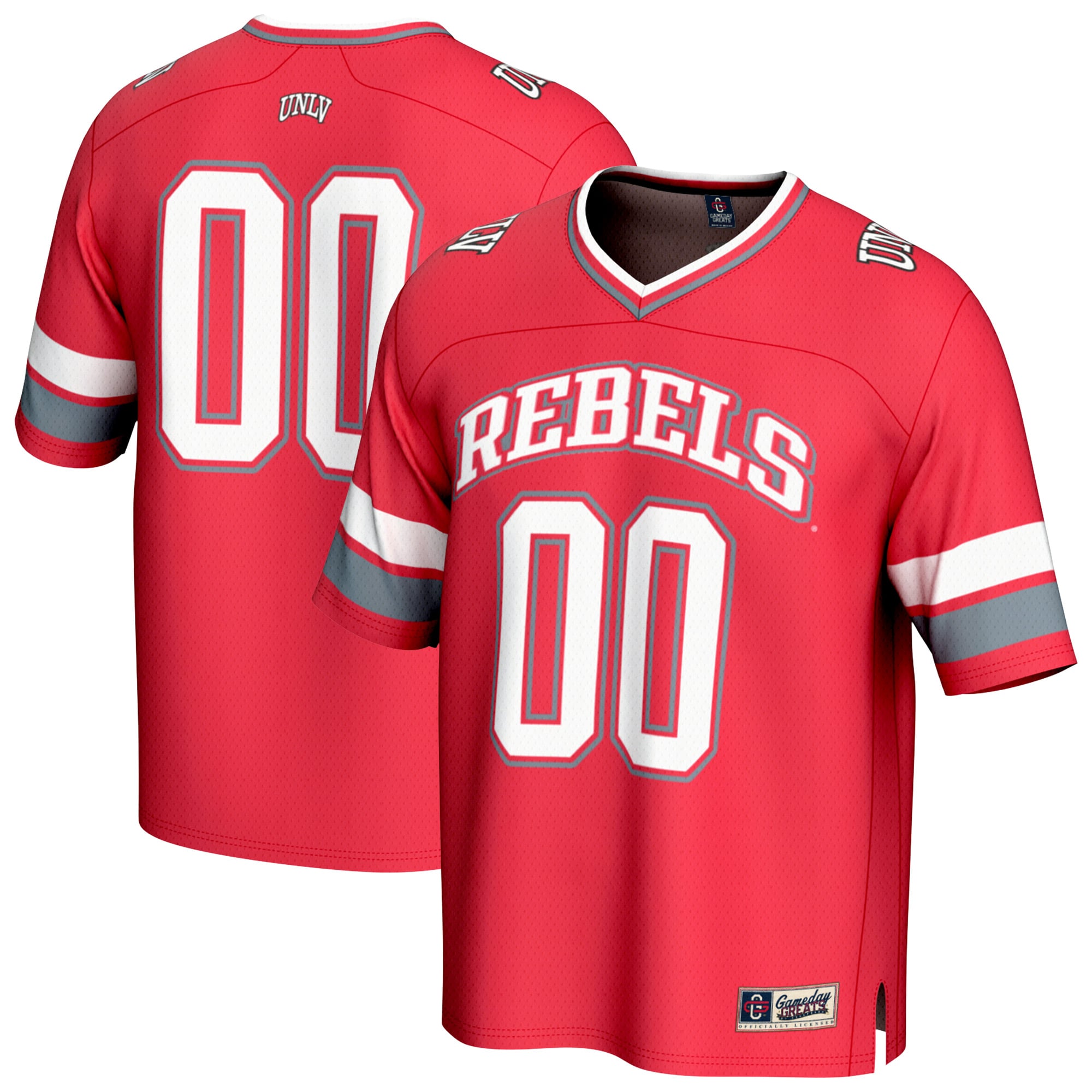 UNLV Rebels #00 Scarlet Football Jersey - Men's